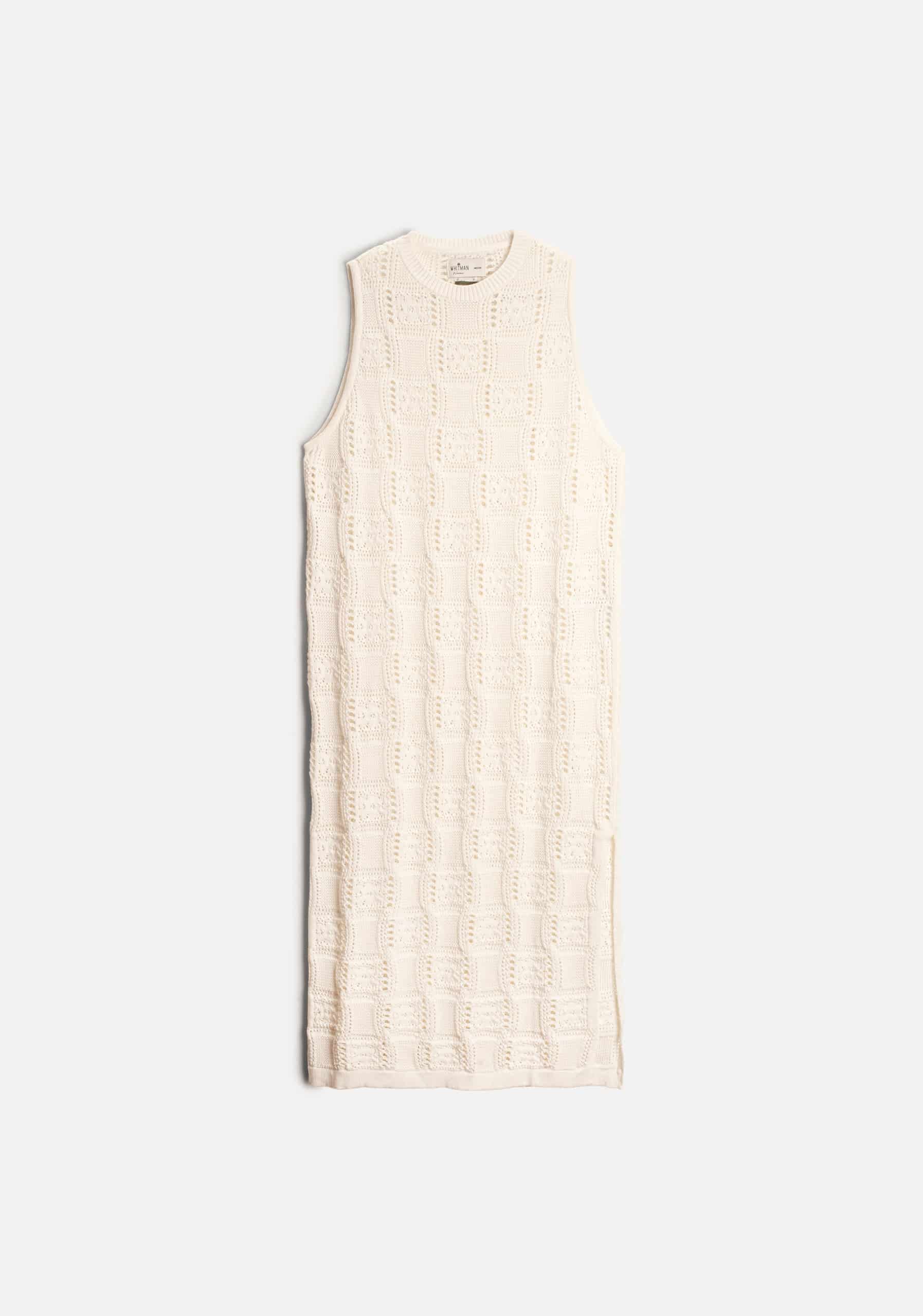 Vestido M Aura Hueso - miniatura 1