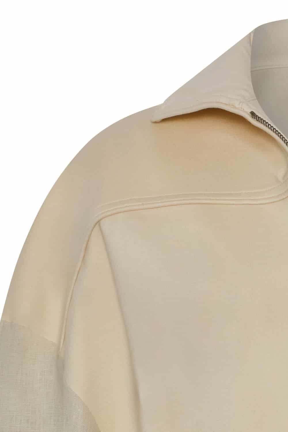 Chaqueta tessa bordado escorpión vainilla - miniatura 3