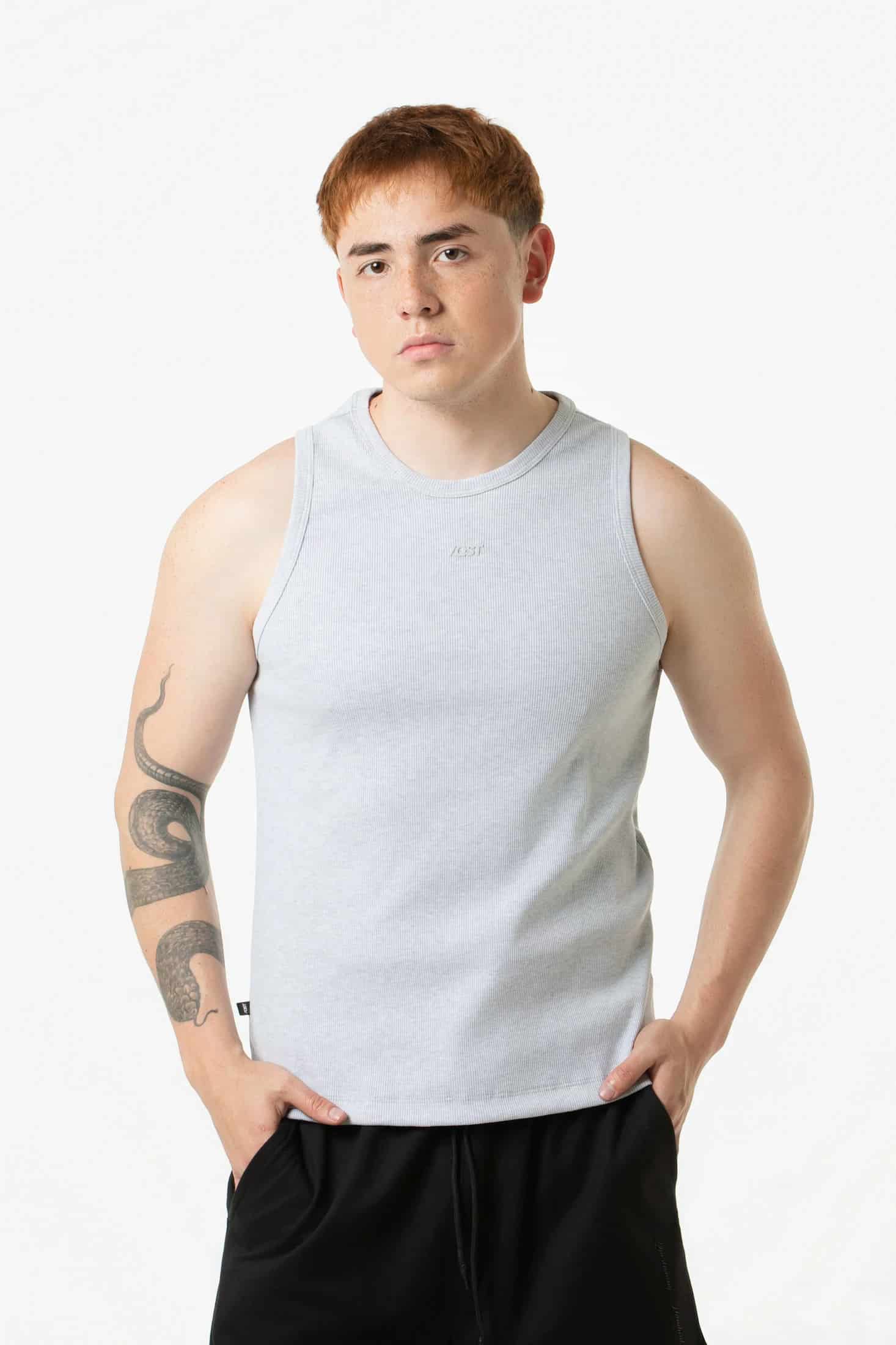 CAMISETA MANGA SISA COLOR GRIS JASPE CLARO - miniatura 2