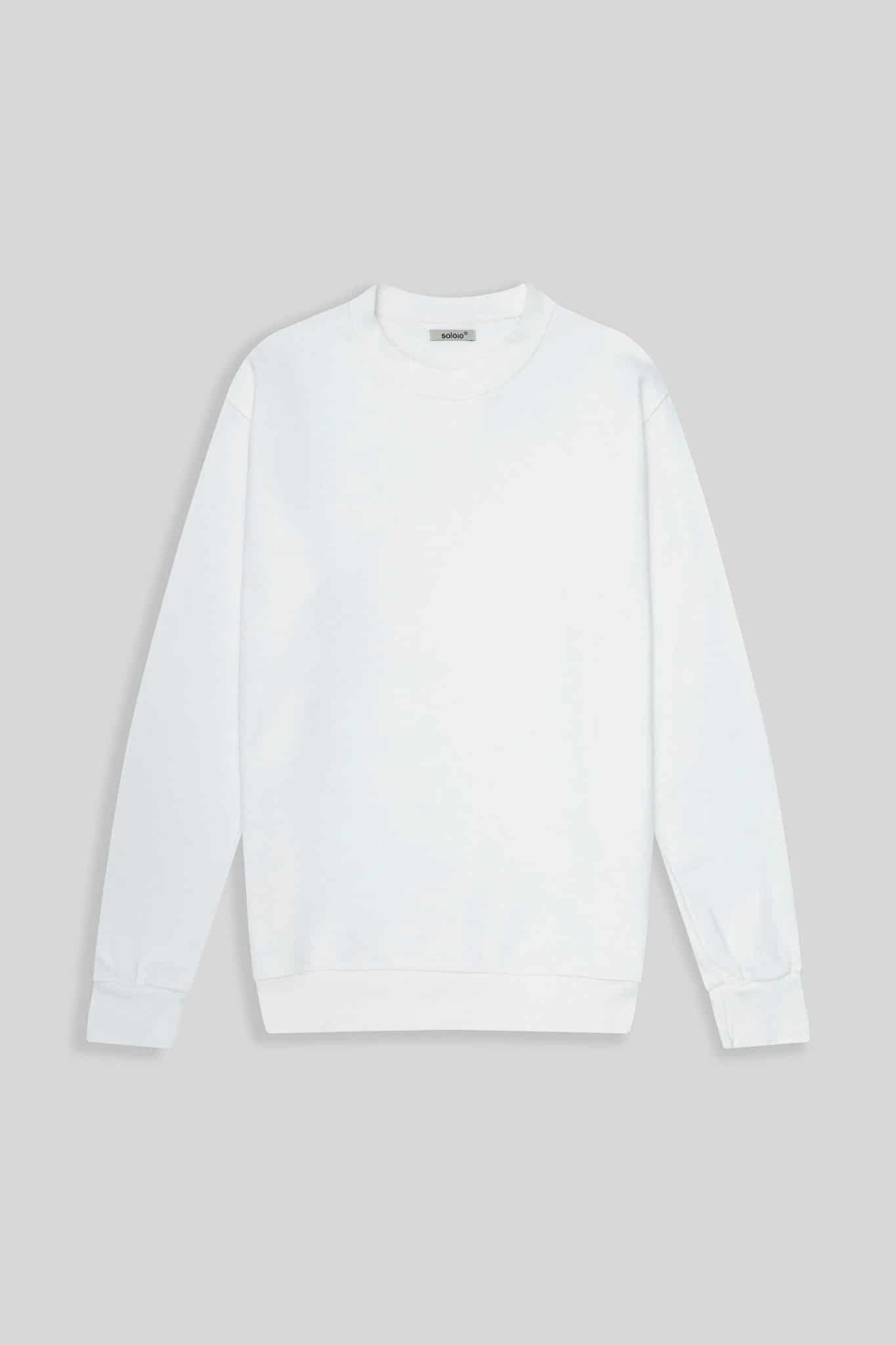 Men's milenario sweatshirt white - miniatura 1