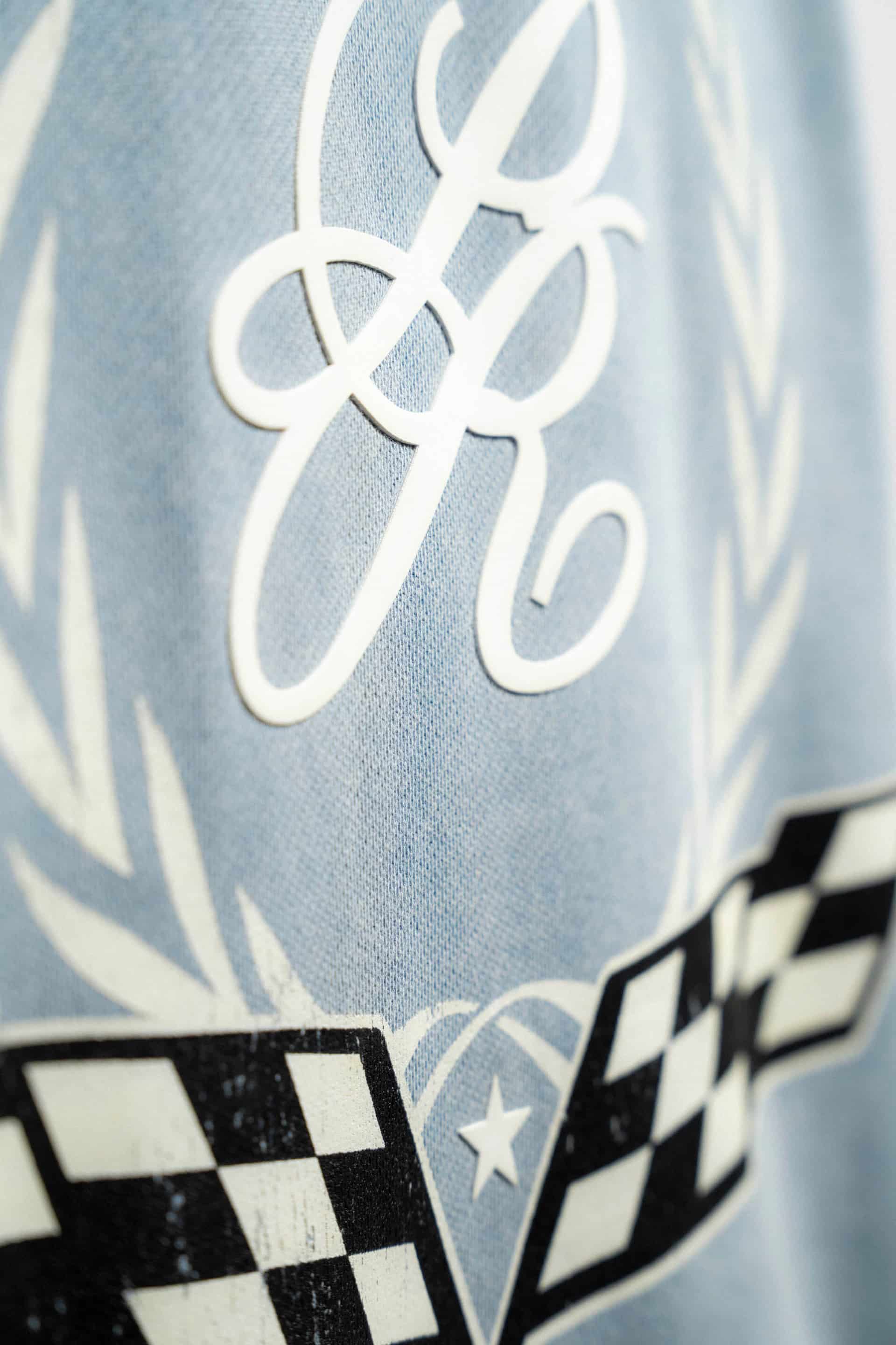 Overdrive Washed Blue Hoodie - miniatura 7
