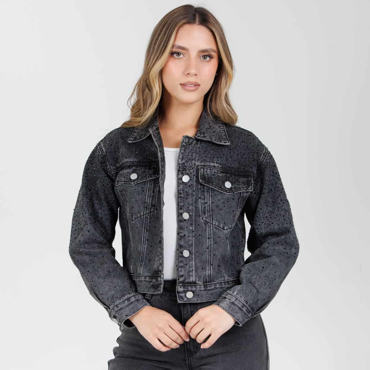 Chaqueta Denim Axspen  GY4031 - miniatura 1
