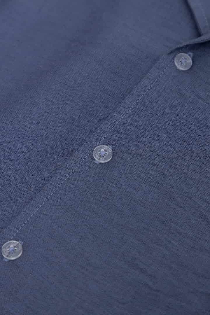 Camisa ligera azul - miniatura 4