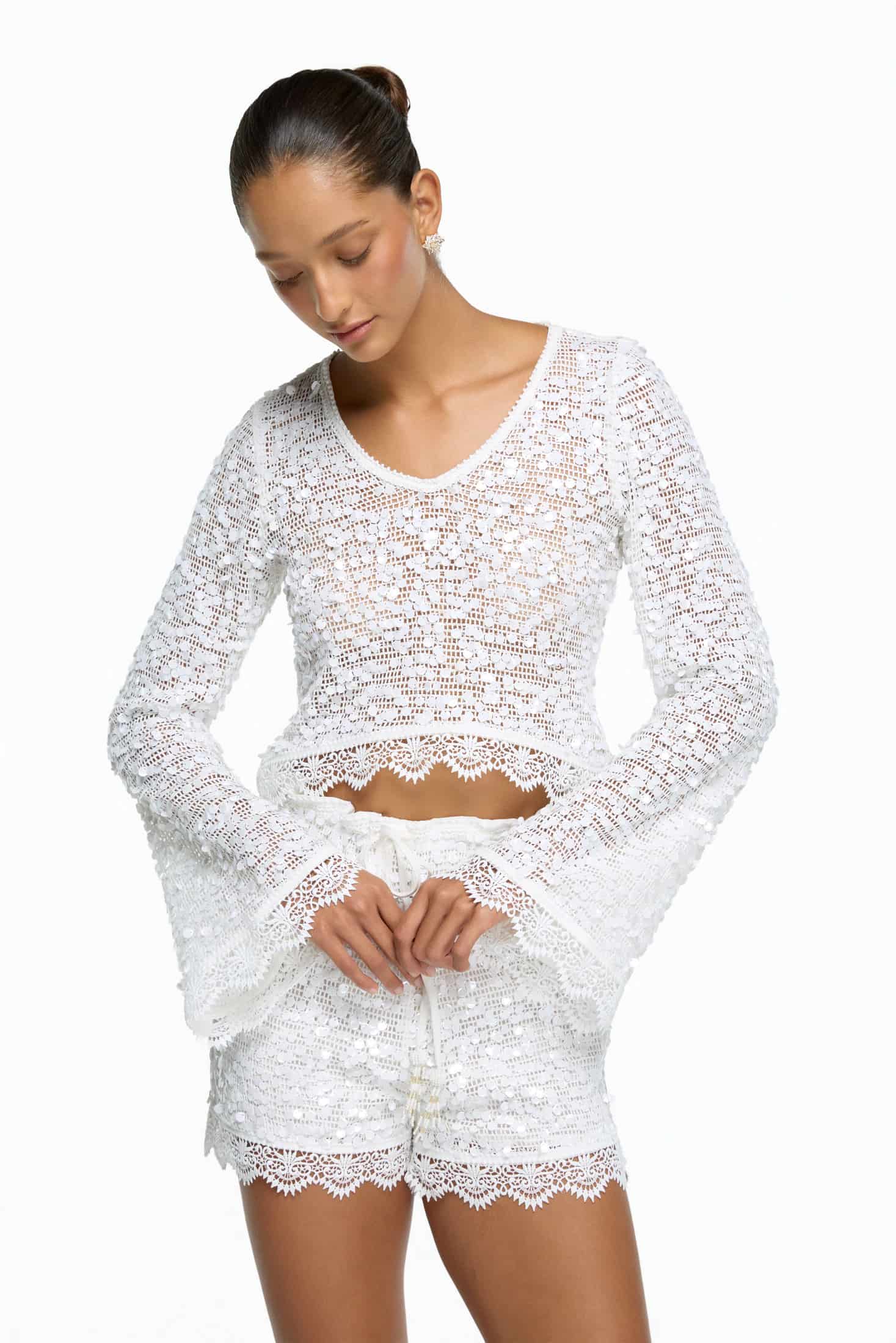 IZZY SHORT WHITE - miniatura 1