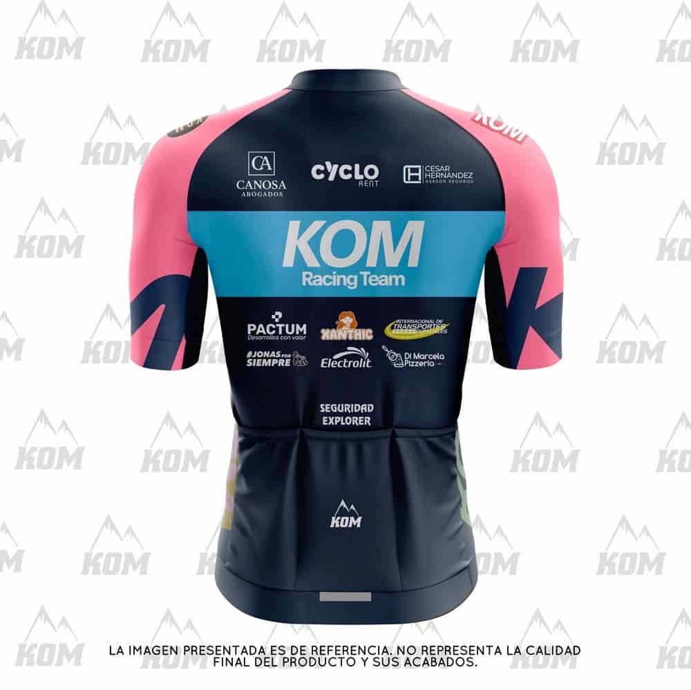 Pre venta - Jersey Ciclismo Unisex Tour manga corta Equipo KOM - miniatura 2