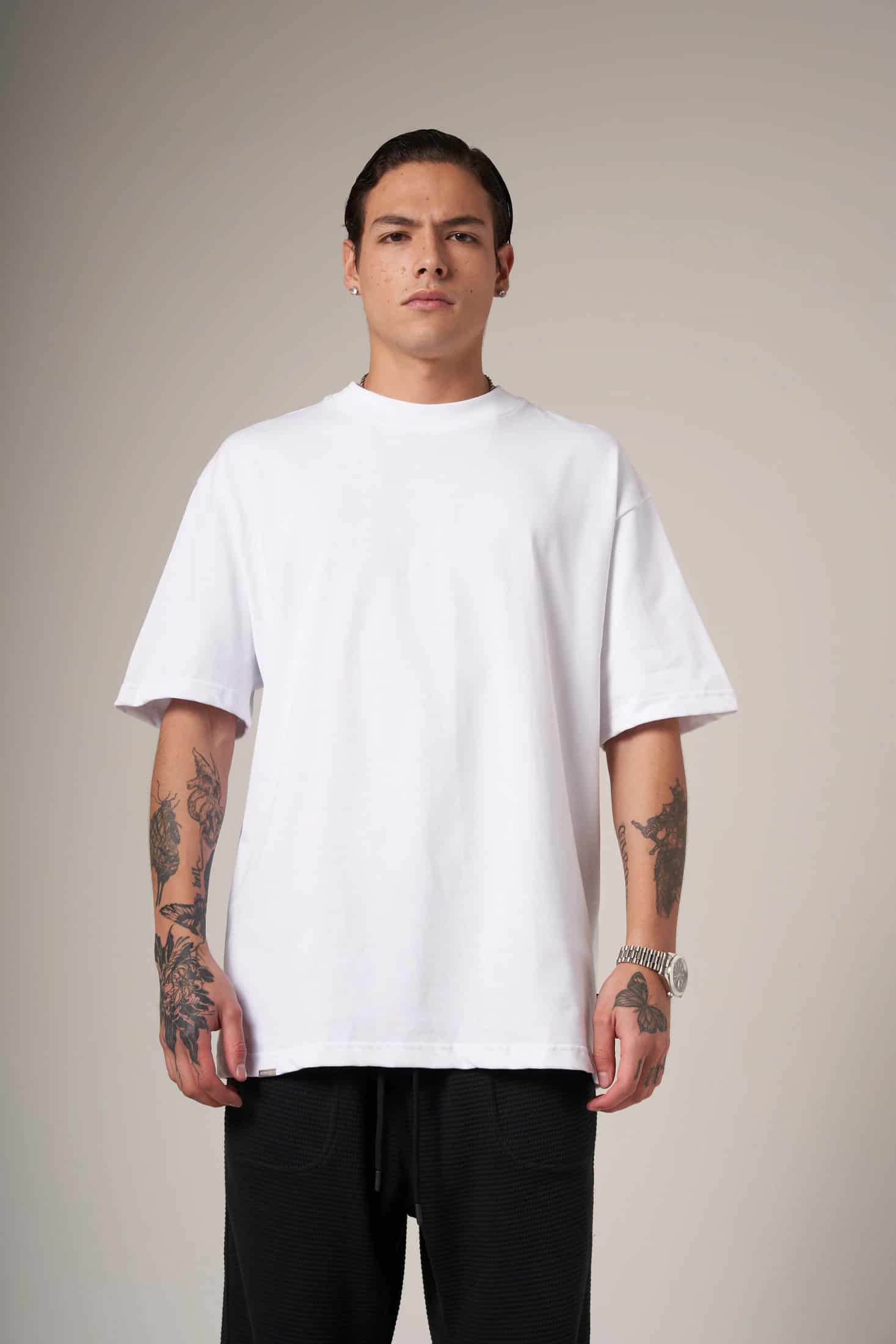 CAMISETA 250 GRAMOS, 100% ALGODÓN BLANCA 14384 - miniatura 1