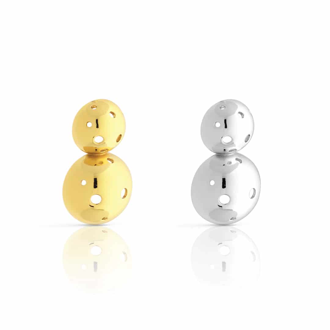 SET BROCHE NABU SILVER + GOLD - miniatura 1
