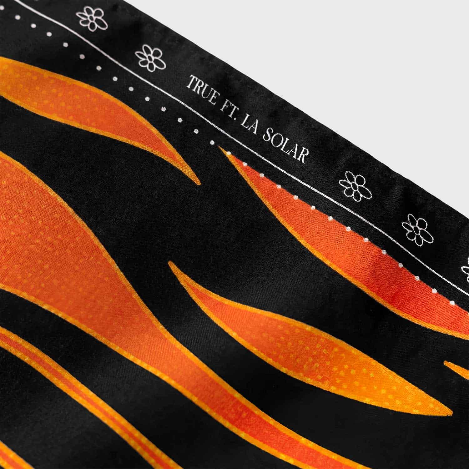 Flames Bandana - Black - miniatura 5