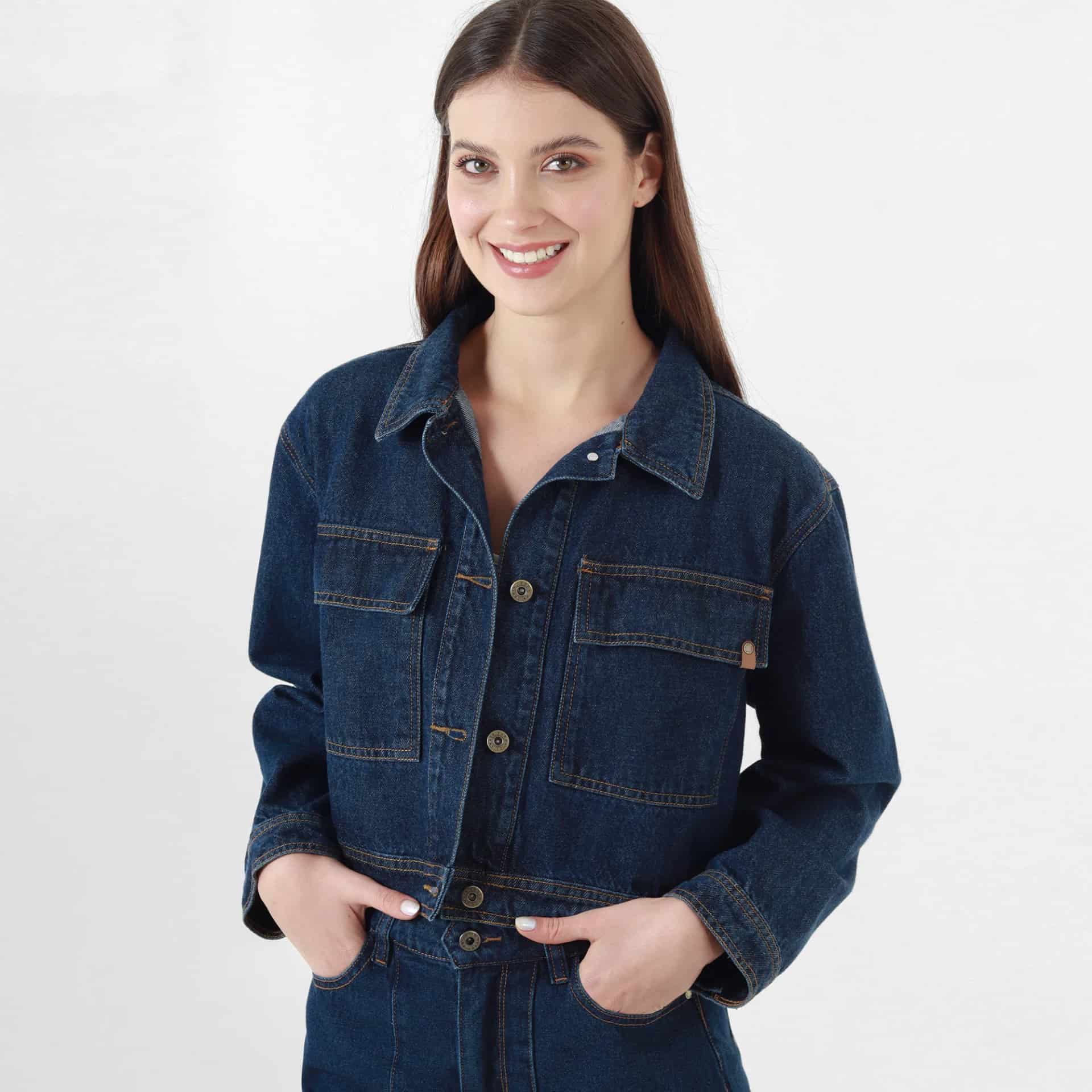 Chaqueta Denim Con Detalle - miniatura 4