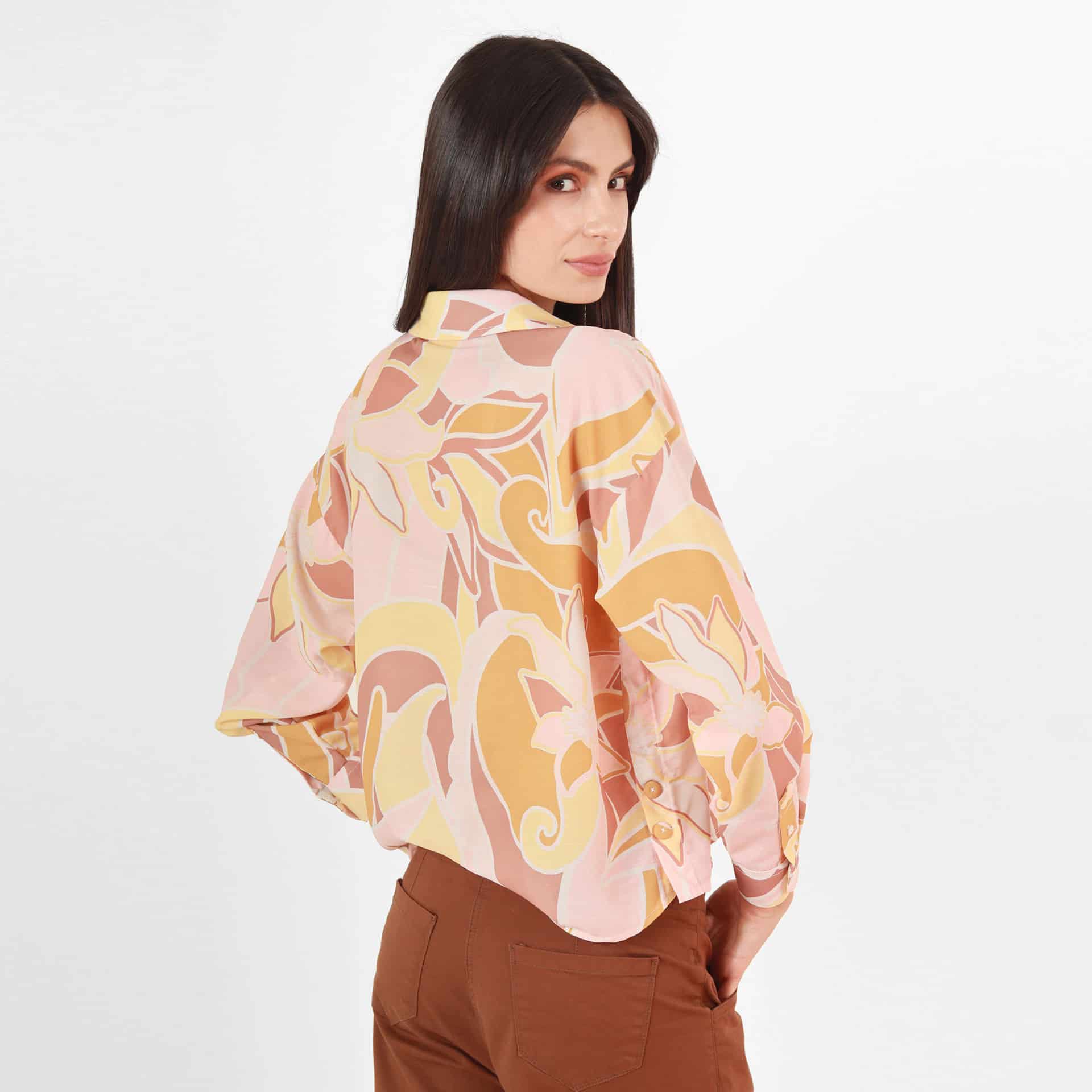 Camisa Cuello Camisero Manga Larga - miniatura 3