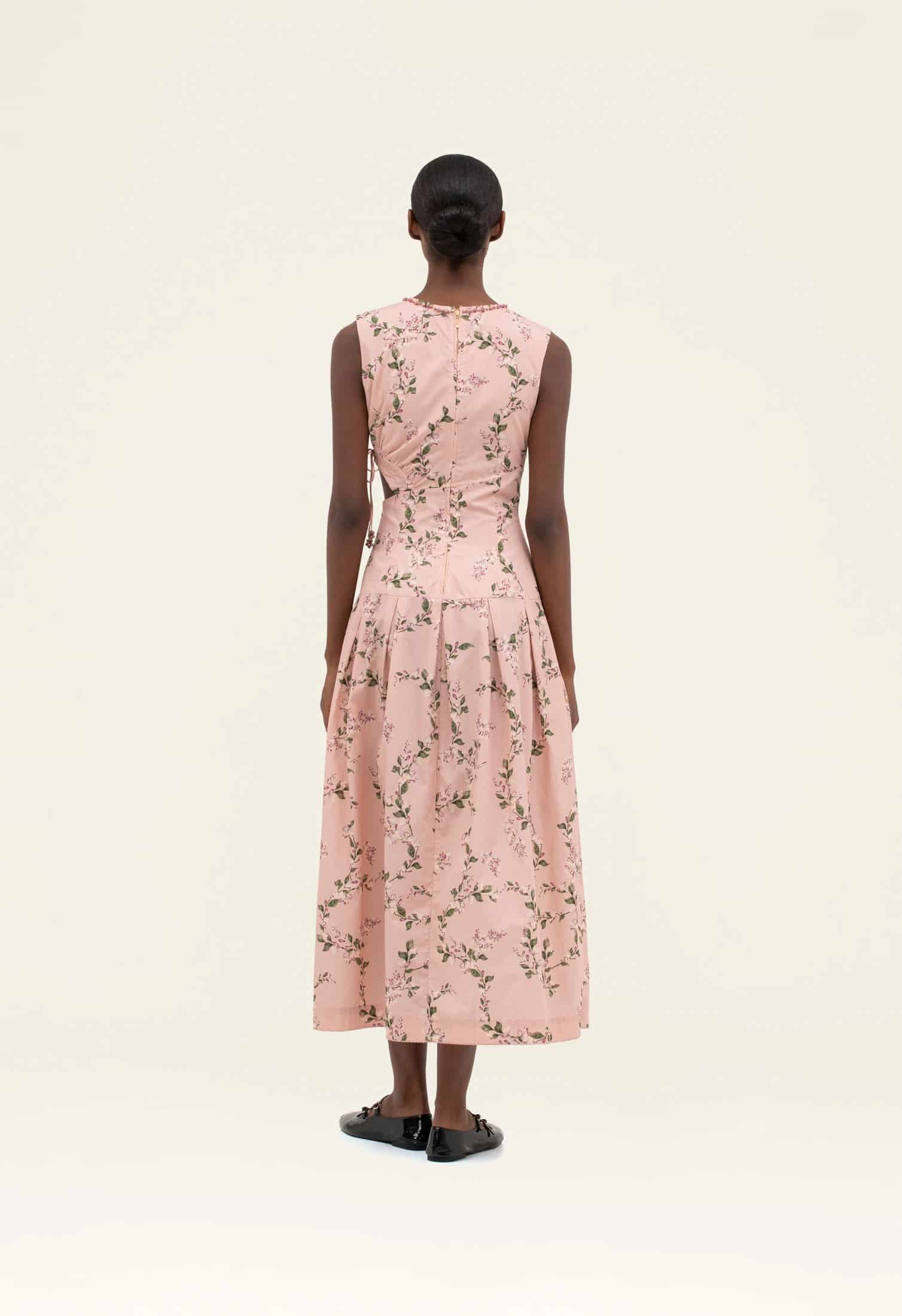 Otoño Wisteria Midi Dress - miniatura 4