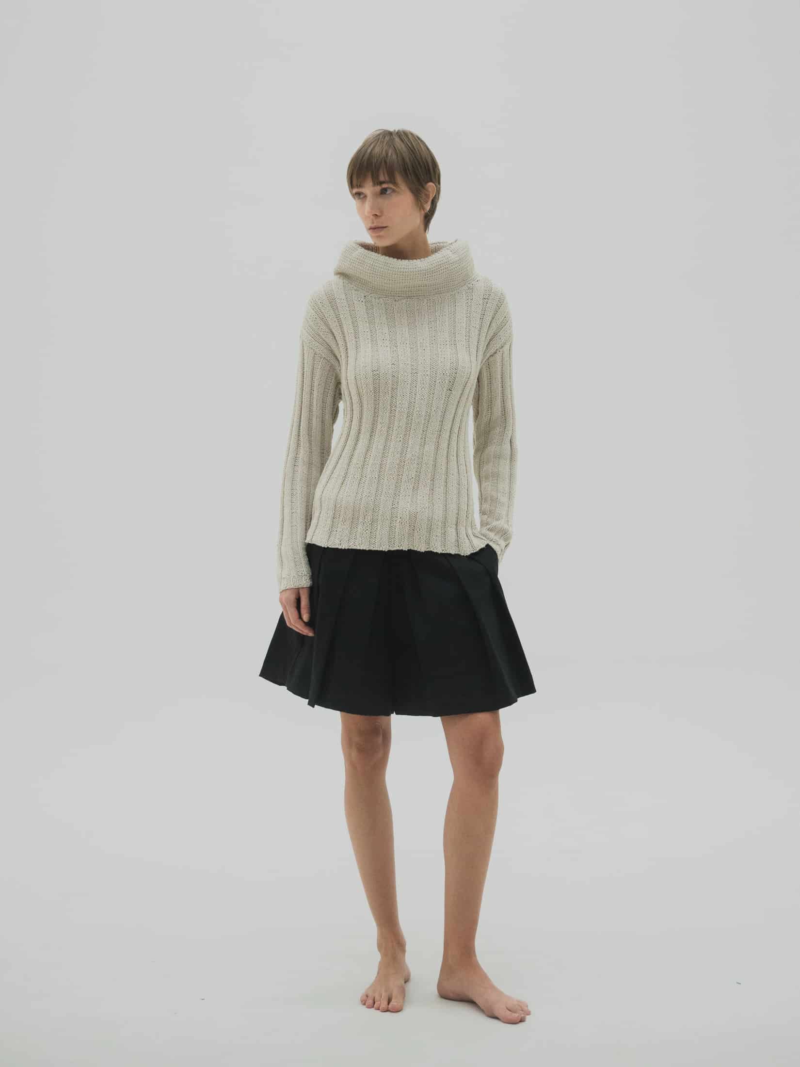 Pleat shorts Mujer - miniatura 5