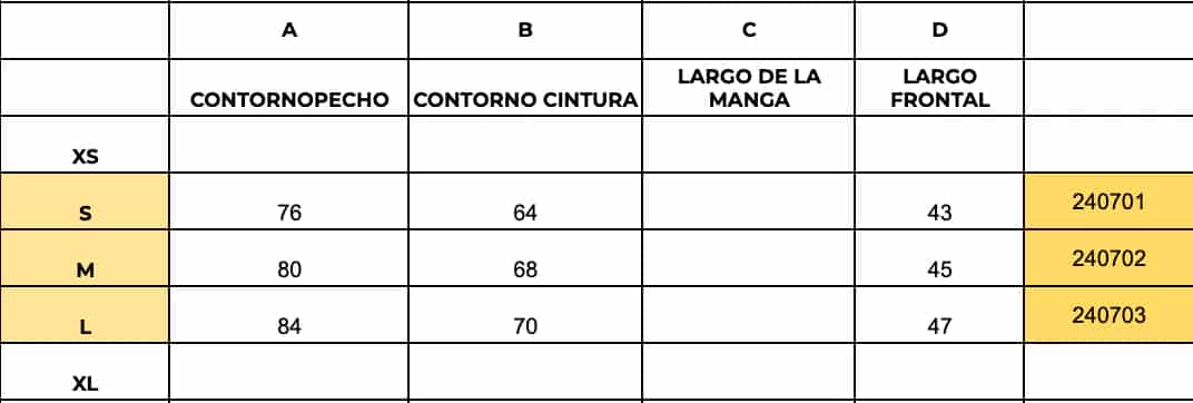 BLUSA CORPIÑO MANTEL - miniatura 7