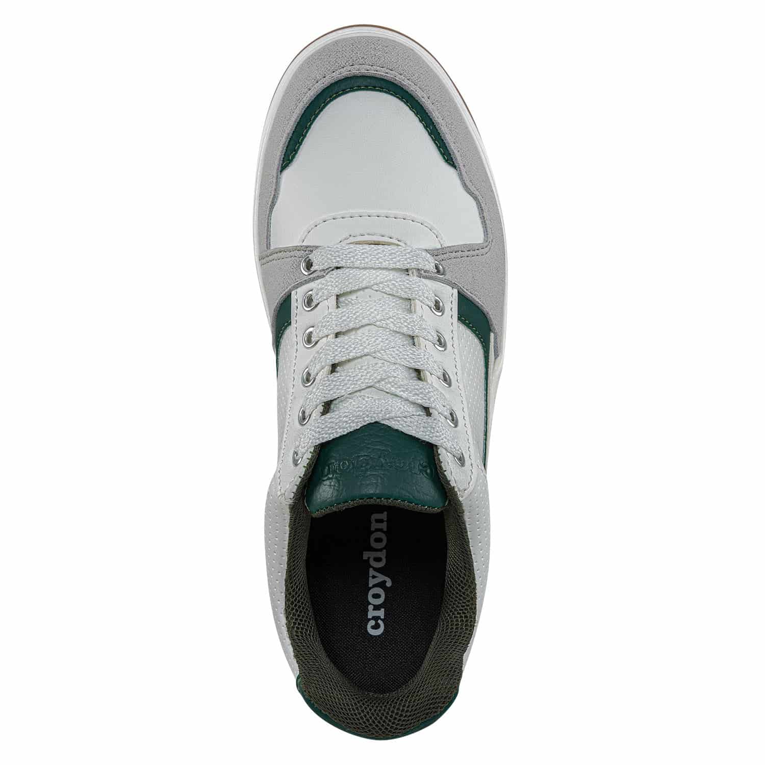 Tenis Urbanos Yorik Blanco-Verde Croydon para Hombre - miniatura 3