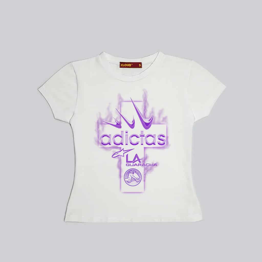 Baby tee adictas - miniatura 1