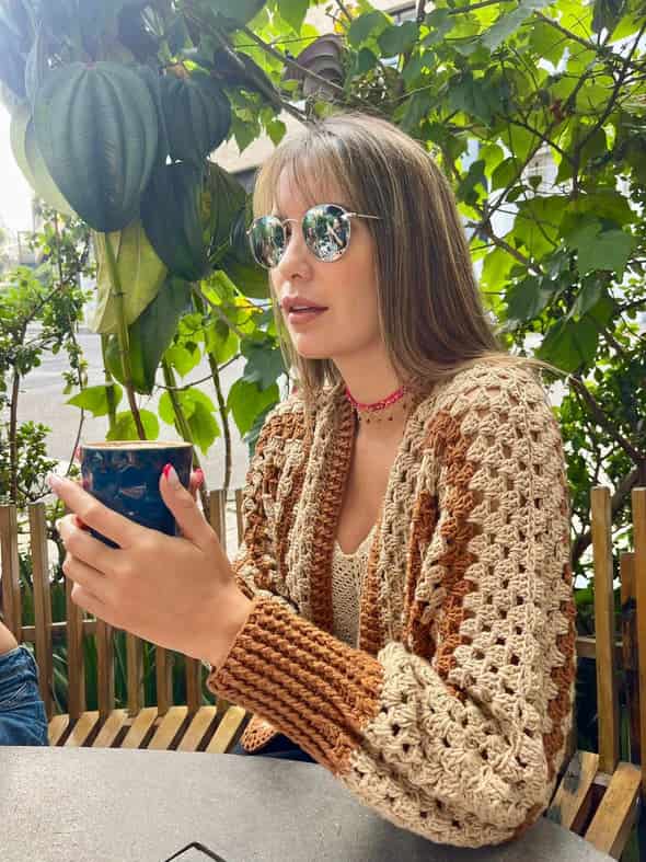 Tierra Serena - Crocheted Cardigan  (pre-order) - miniatura 3