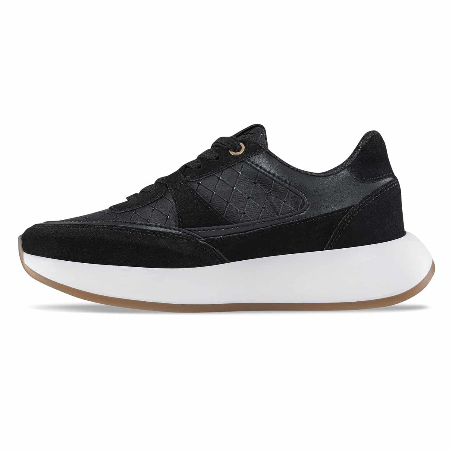 Tenis Urbanos Xanthee Negro Croydon Para Mujer - miniatura 4