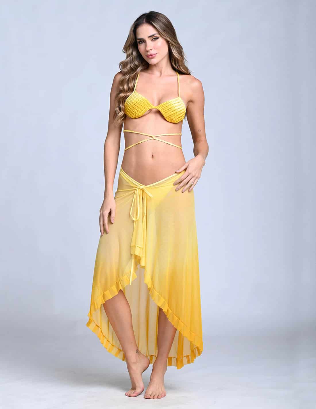 Pareo Calm Faded Yellow - miniatura 1