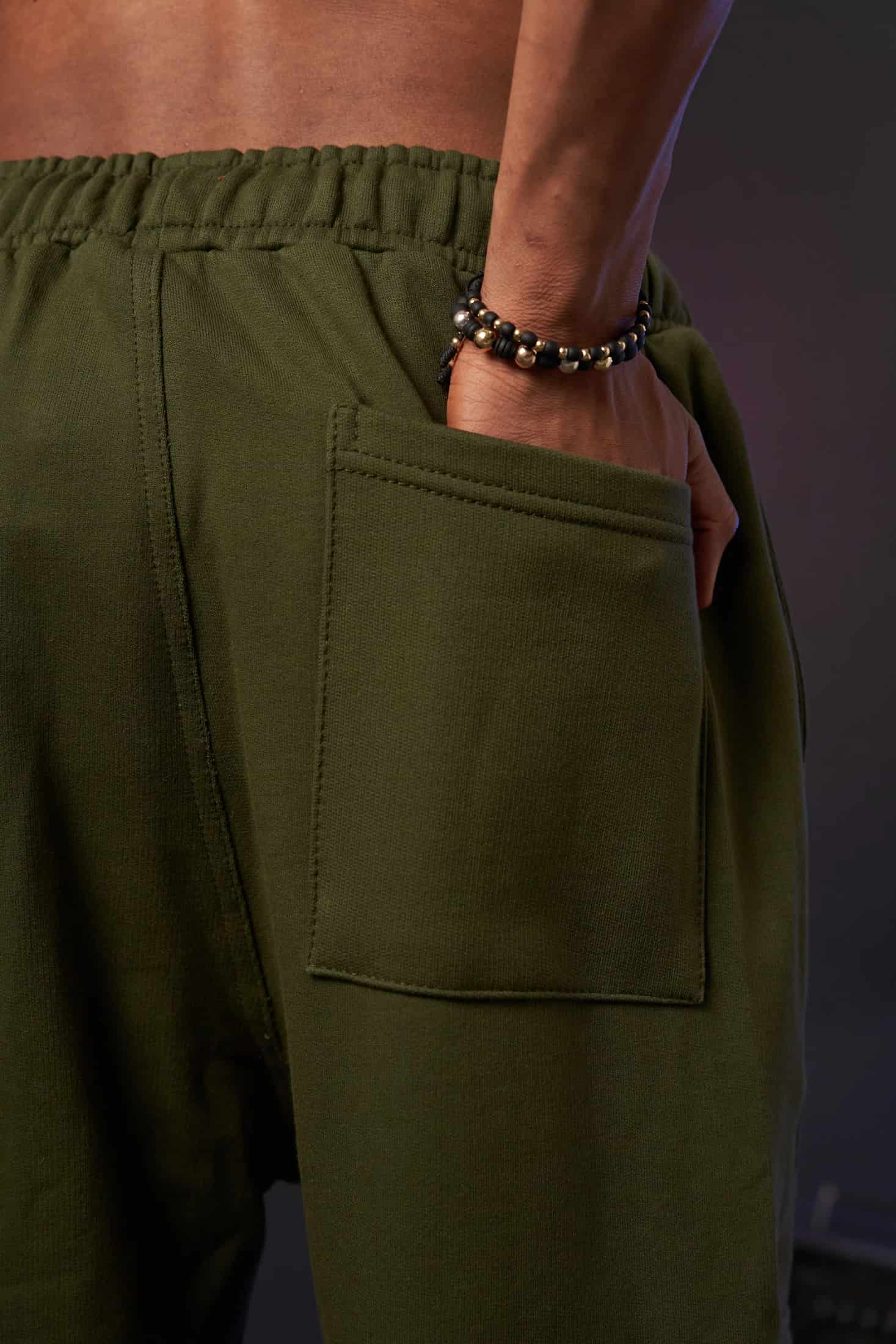 Sweet pant Cargo Verde militar 80’s 400 gramos - miniatura 4