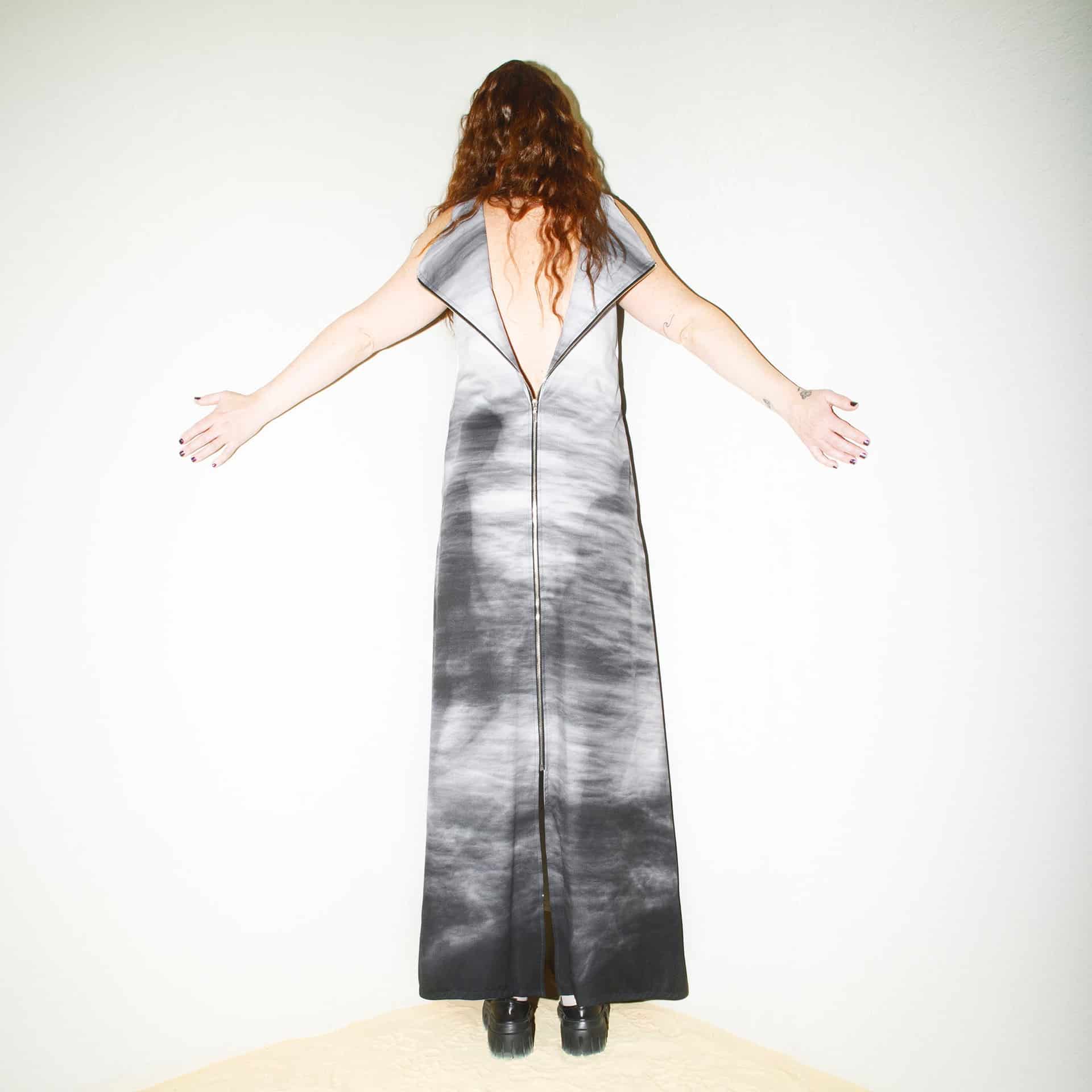 VESTIDO SOLAPAS BLACK PALOMINO - miniatura 1
