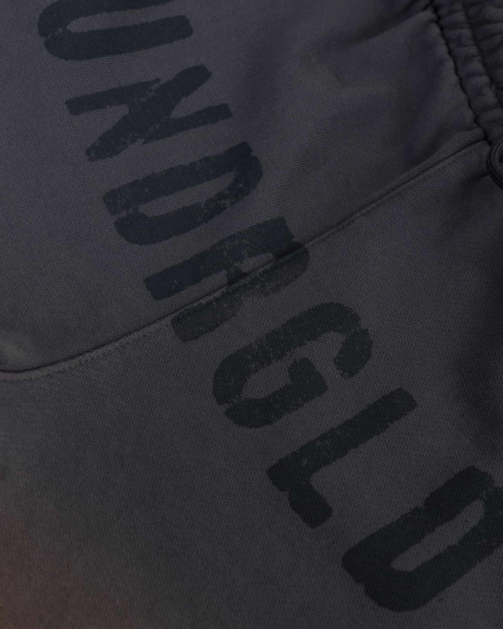 Spring Worn Logo Straight Pants Sandblast Gray - miniatura 4