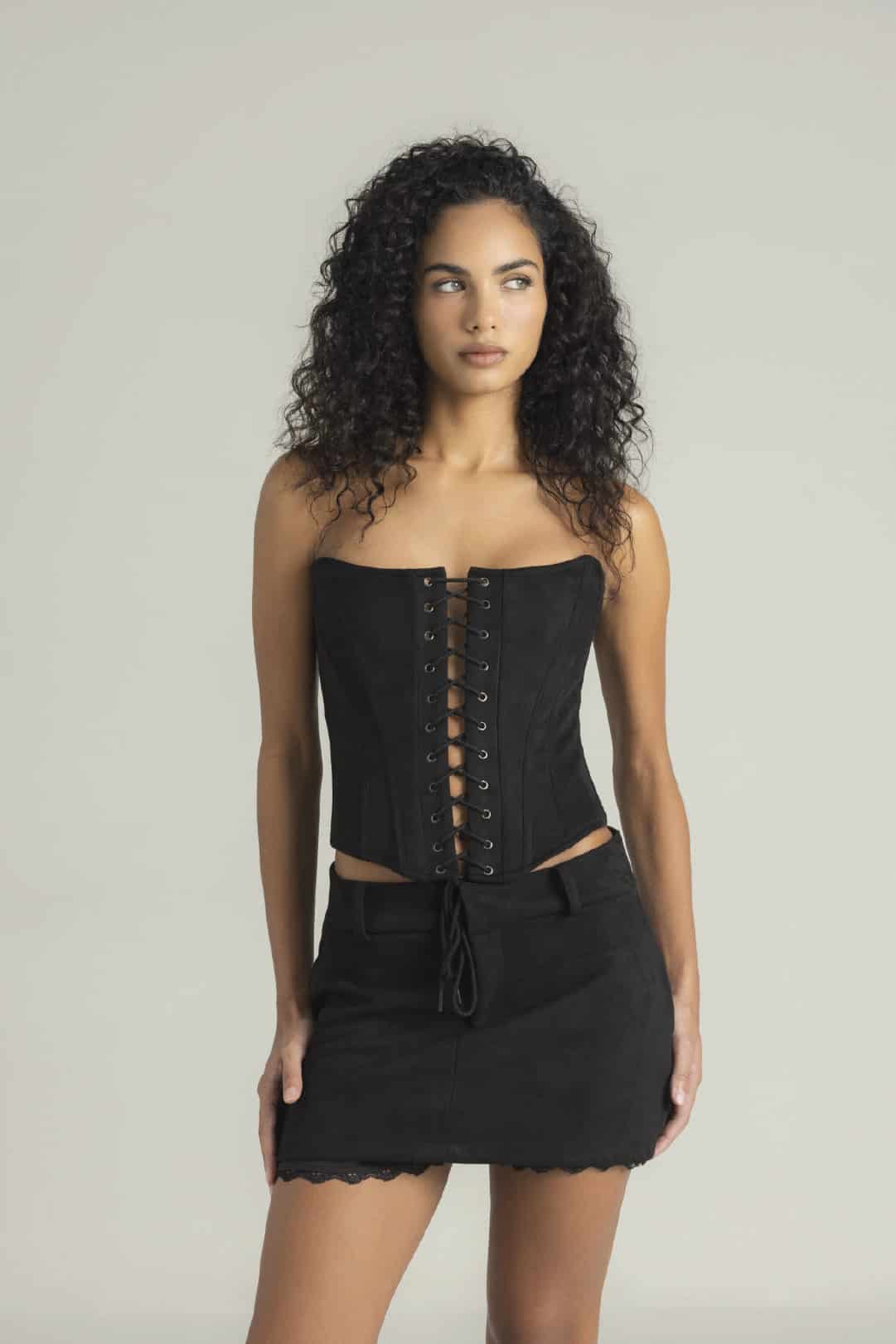 FALDA SHORT VICTORIA NEGRO - miniatura 2