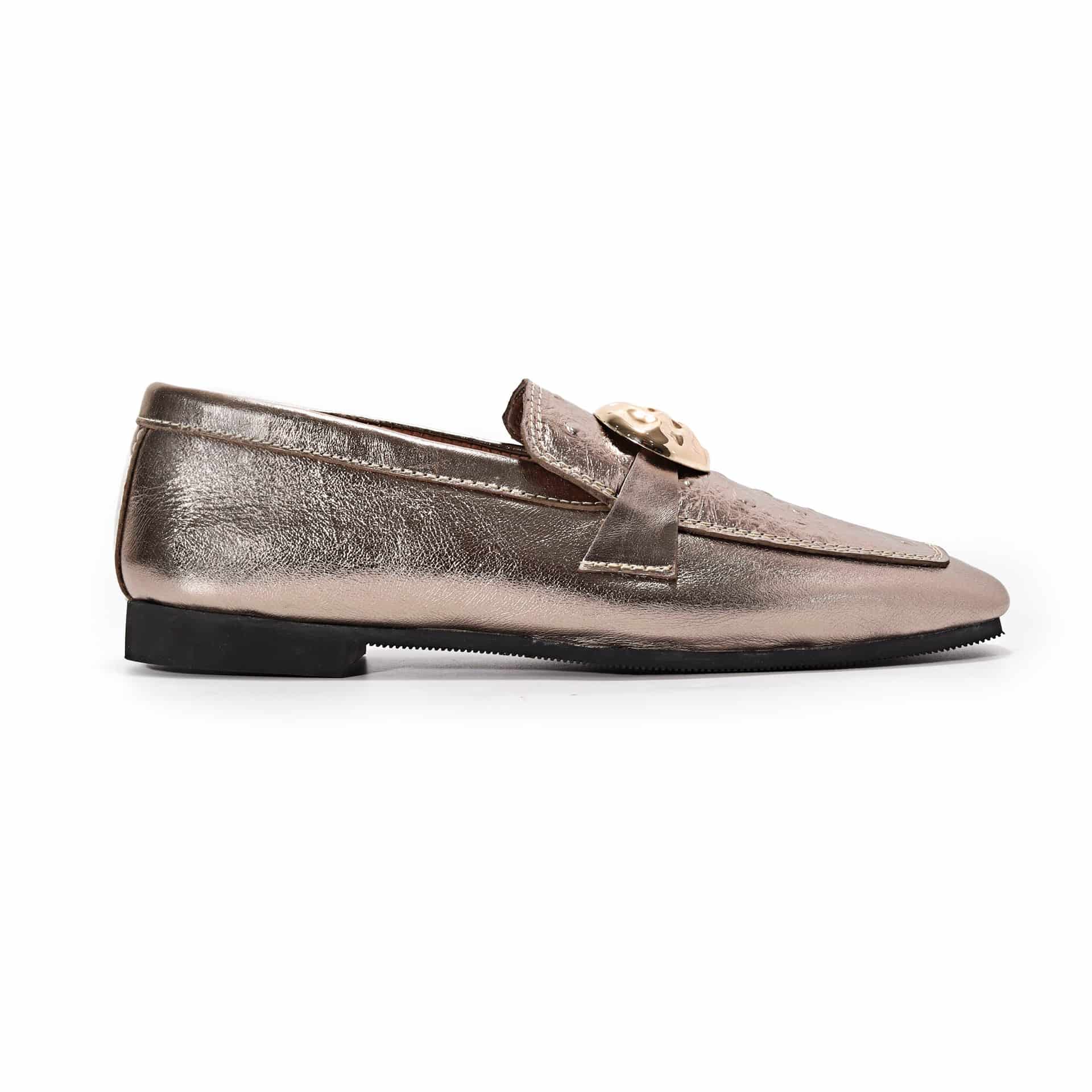 "AZURRA" MOCASÍN EN CUERO - miniatura 1