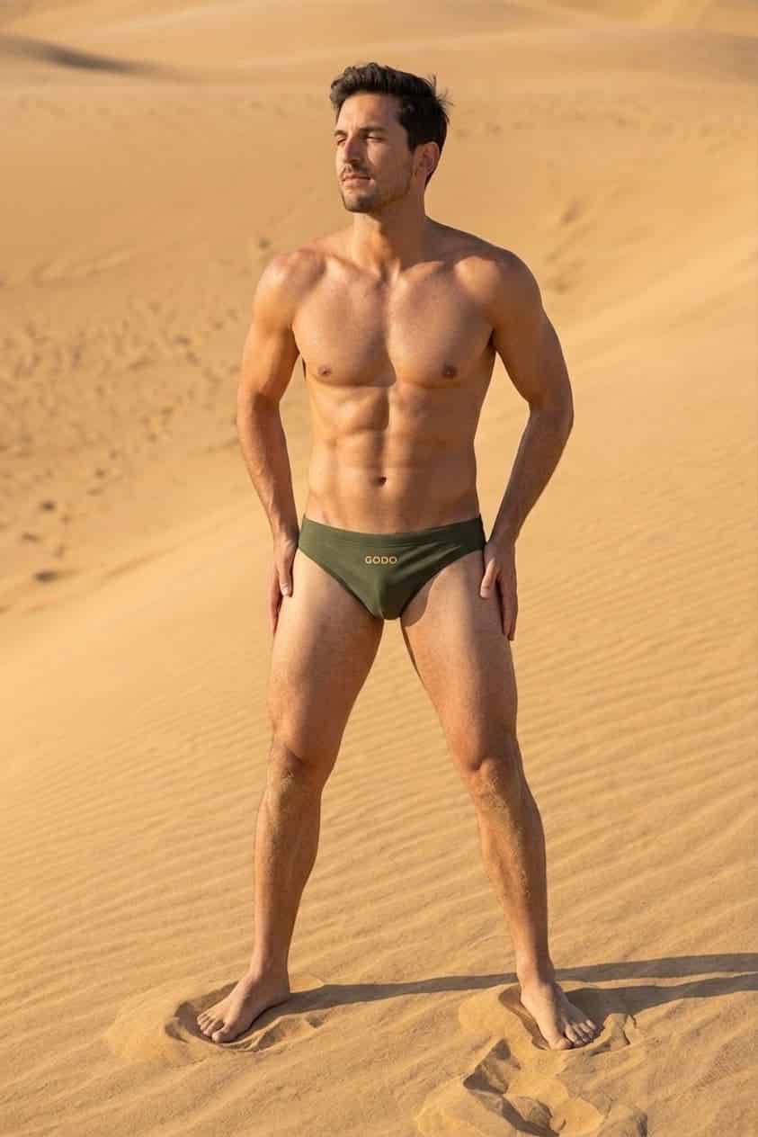 Swimbrief - Olive green - miniatura 4