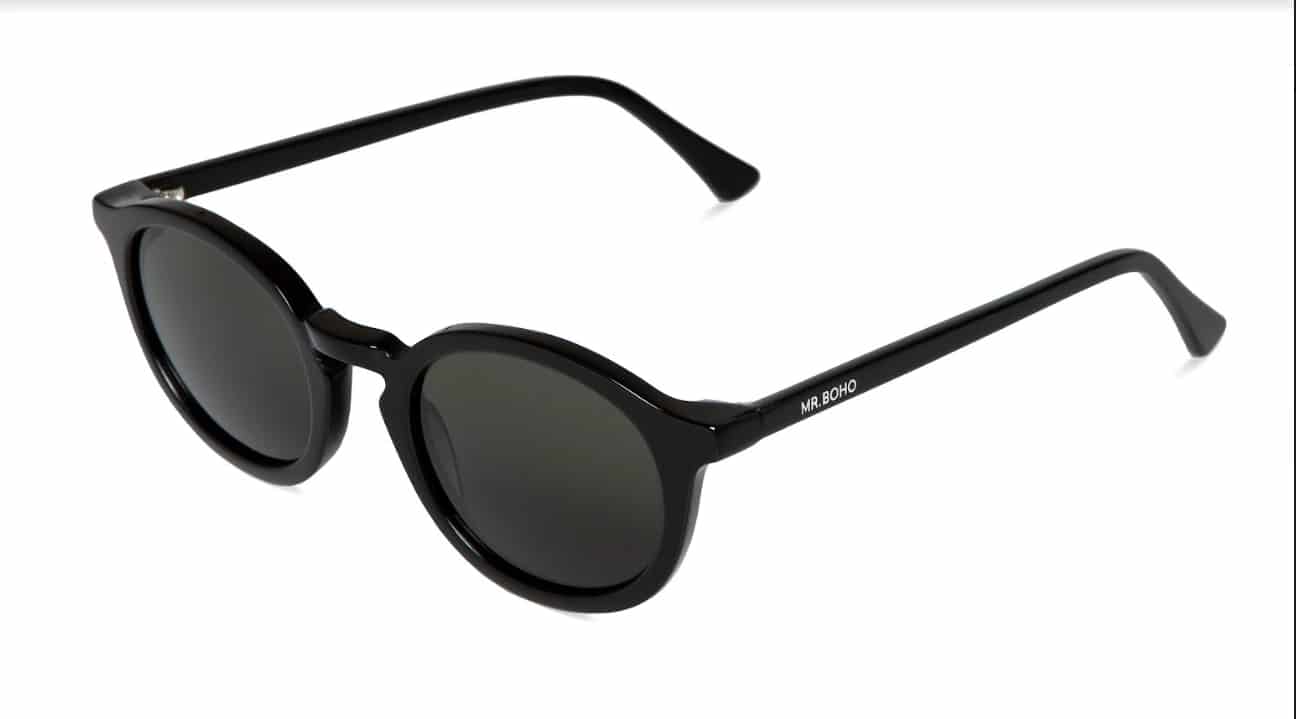 BLACK CHAMBERI WITH CLASSICAL LENSES - miniatura 2