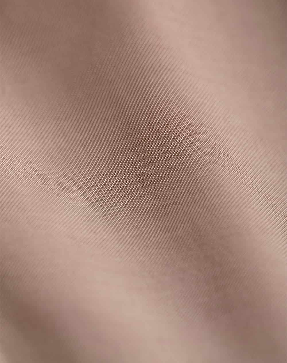 Pantalón palazzo tiro alto pliegues delanteros y cinturón caqui para mujer - miniatura 6