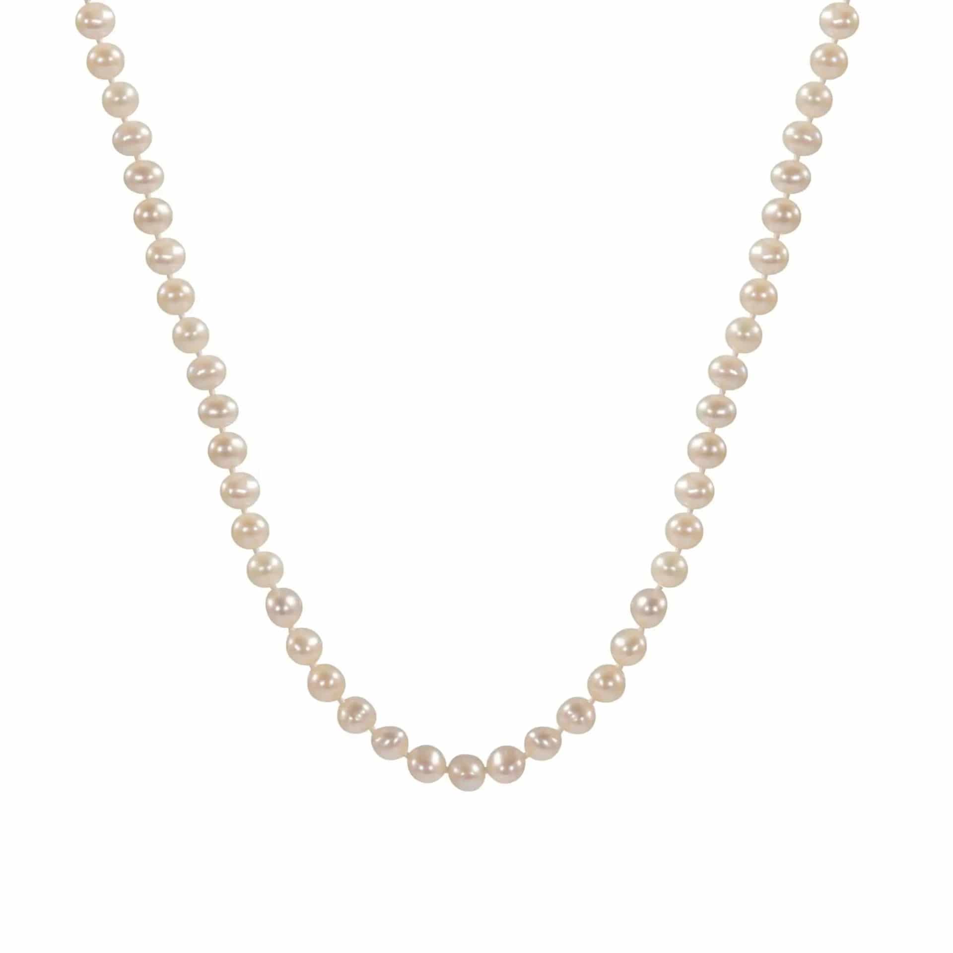 PEARL NECKLACE | COLLAR DE PERLASDE 6MM - miniatura 2