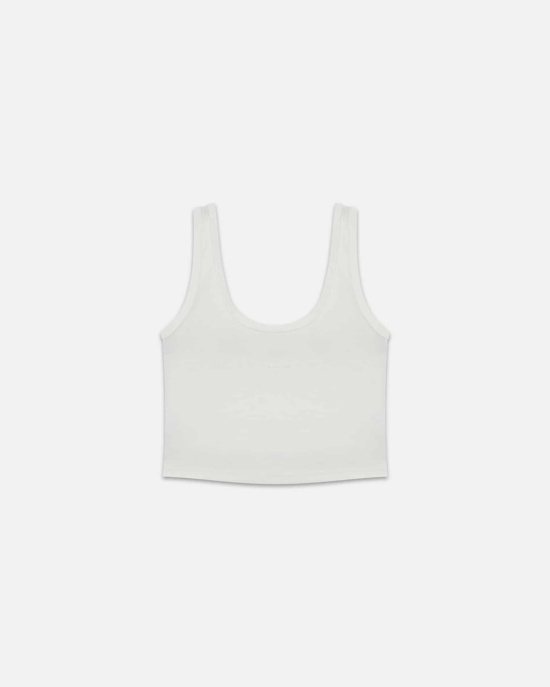 W Line Basic Tank Top White - miniatura 1