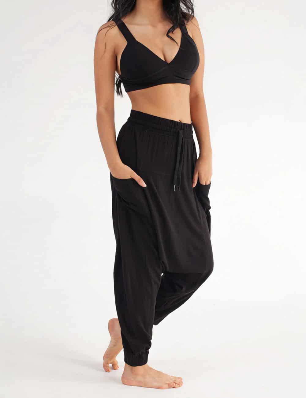 Pantalón Aladino negro mujer - miniatura 15