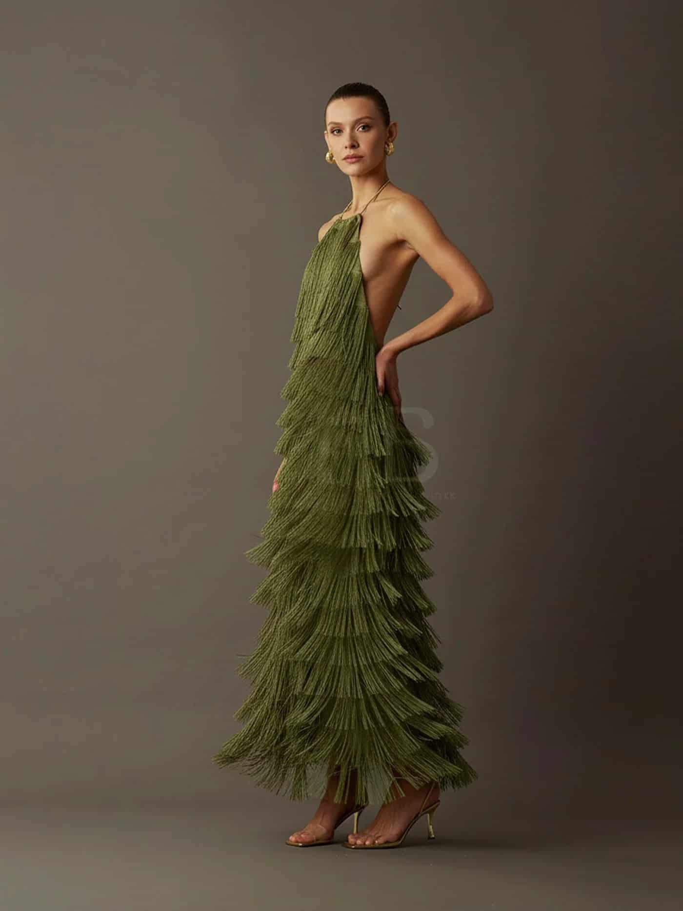 VESTIDO JOYA LARGO - miniatura 5