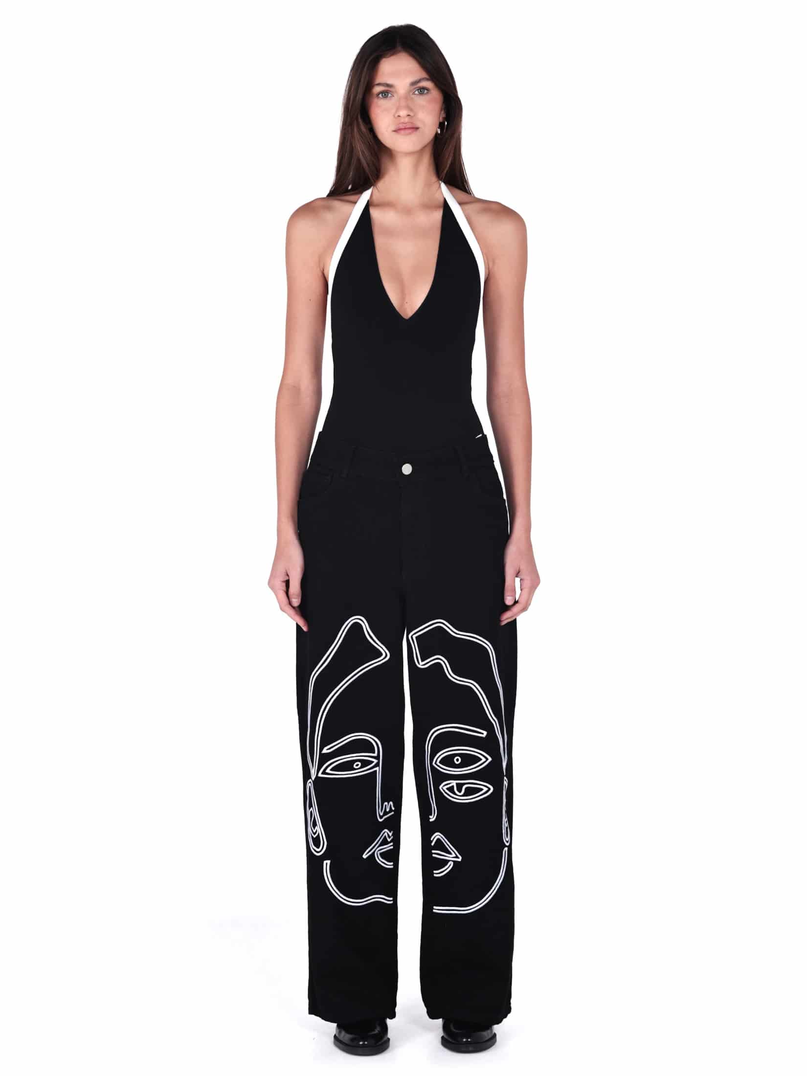 Pantalon Chava Negro - miniatura 2