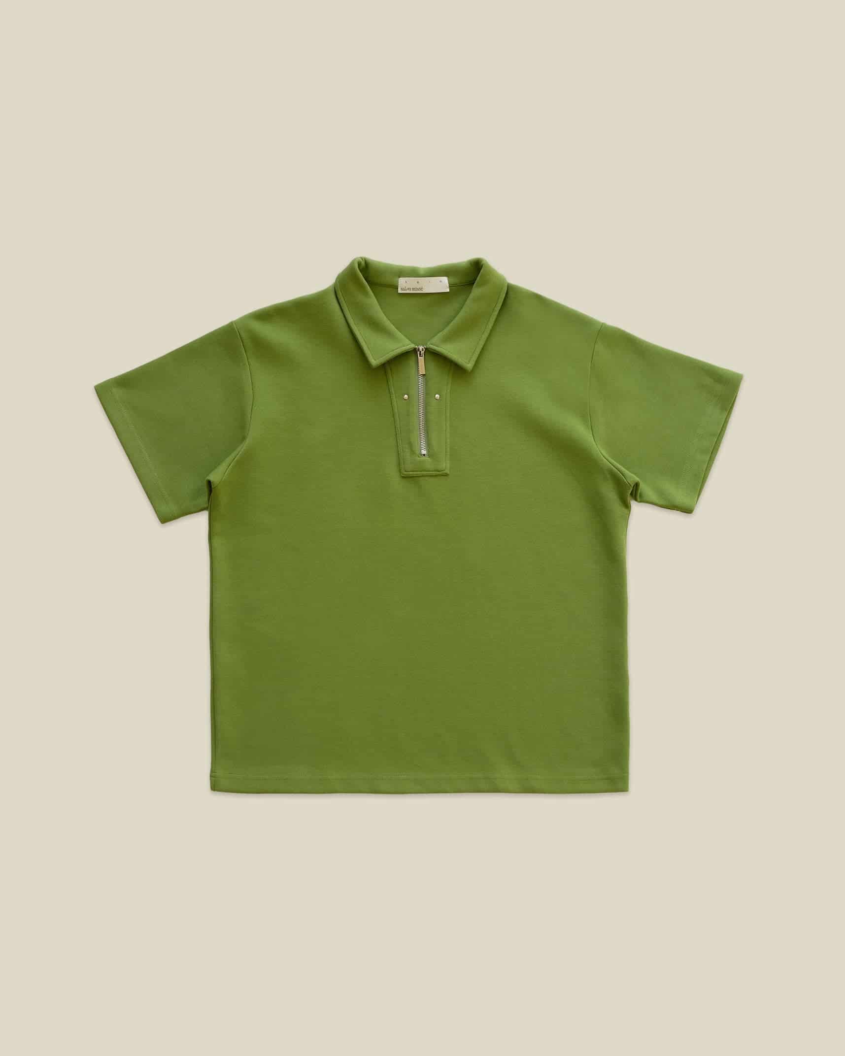 Camisa Polo Tarde y te verde oliva - miniatura 1