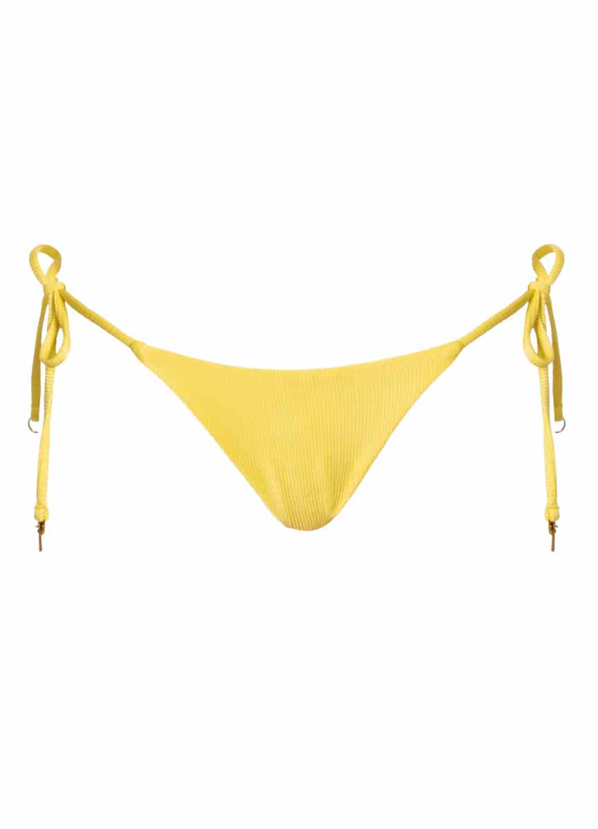 Maaji Golden Ray Sunflash Low Rise Tie Side Bikini Bottom - miniatura 5