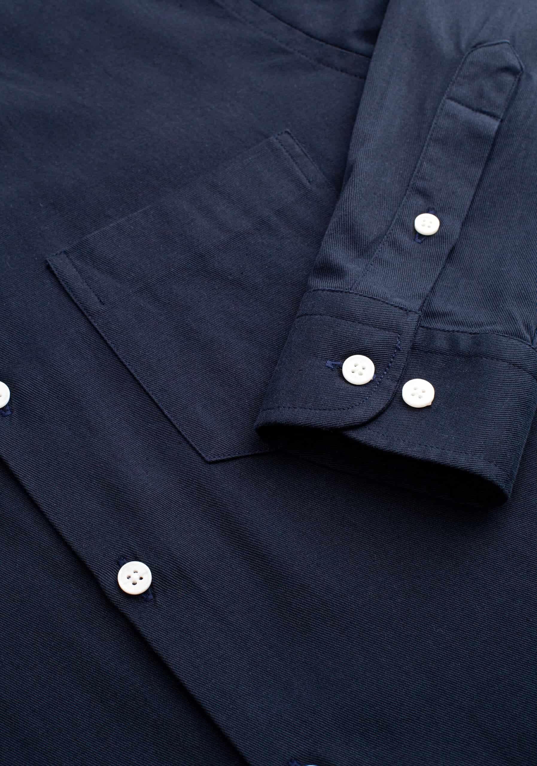 Camisa CF Hamilton Tencel Azul Osc - miniatura 3