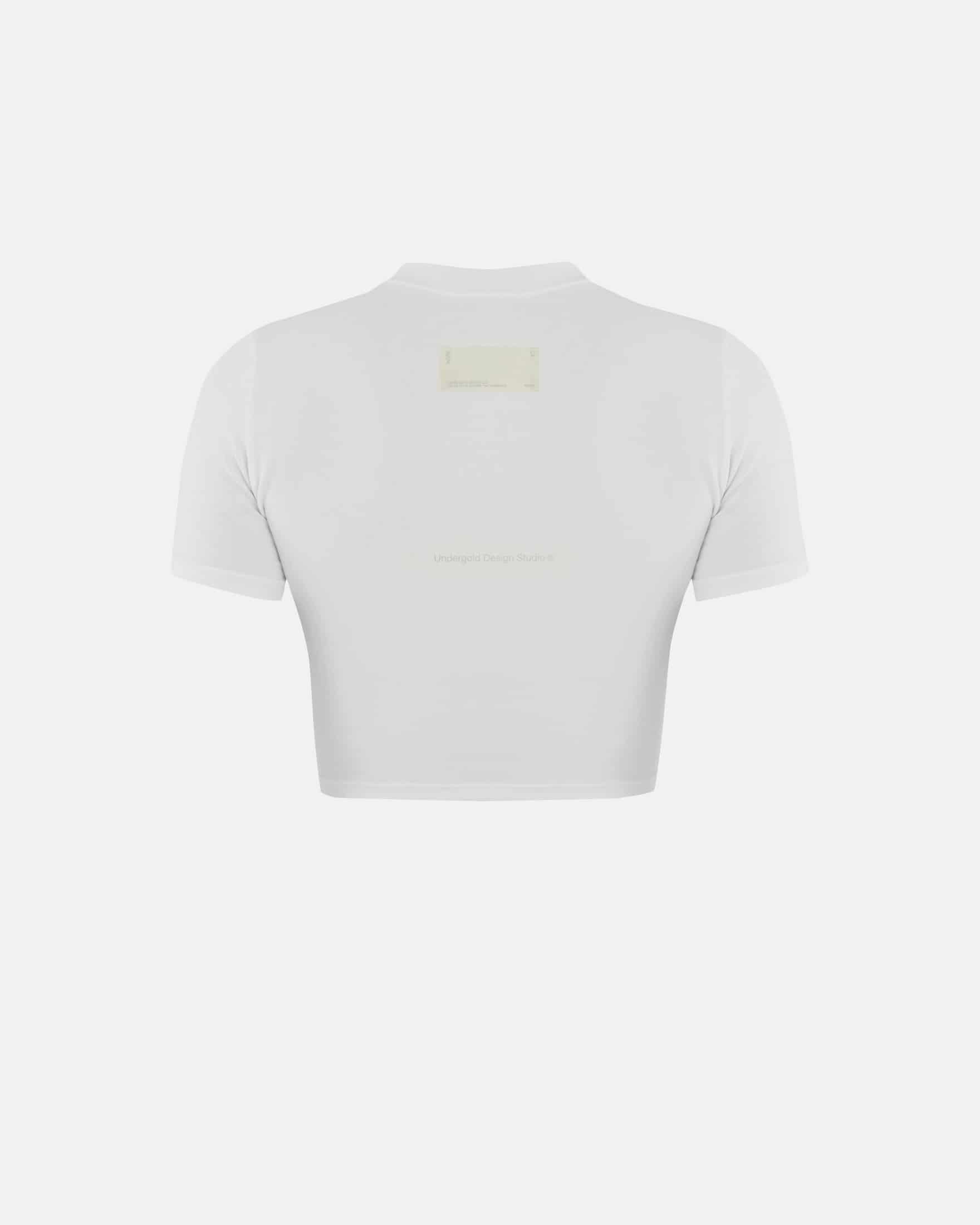 Capsule Blessed Are You Baby Tee White - miniatura 3