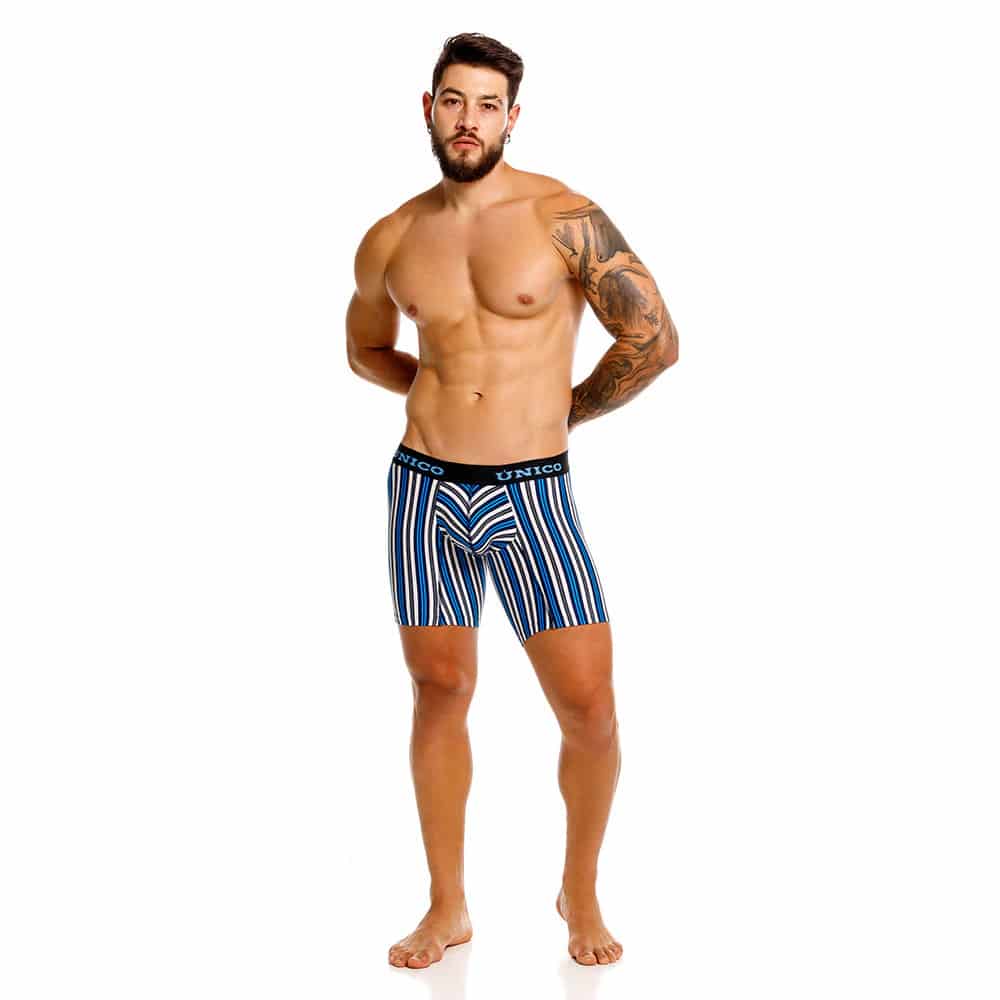 BOXER MEDIO CARBALLO AZUL - miniatura 2