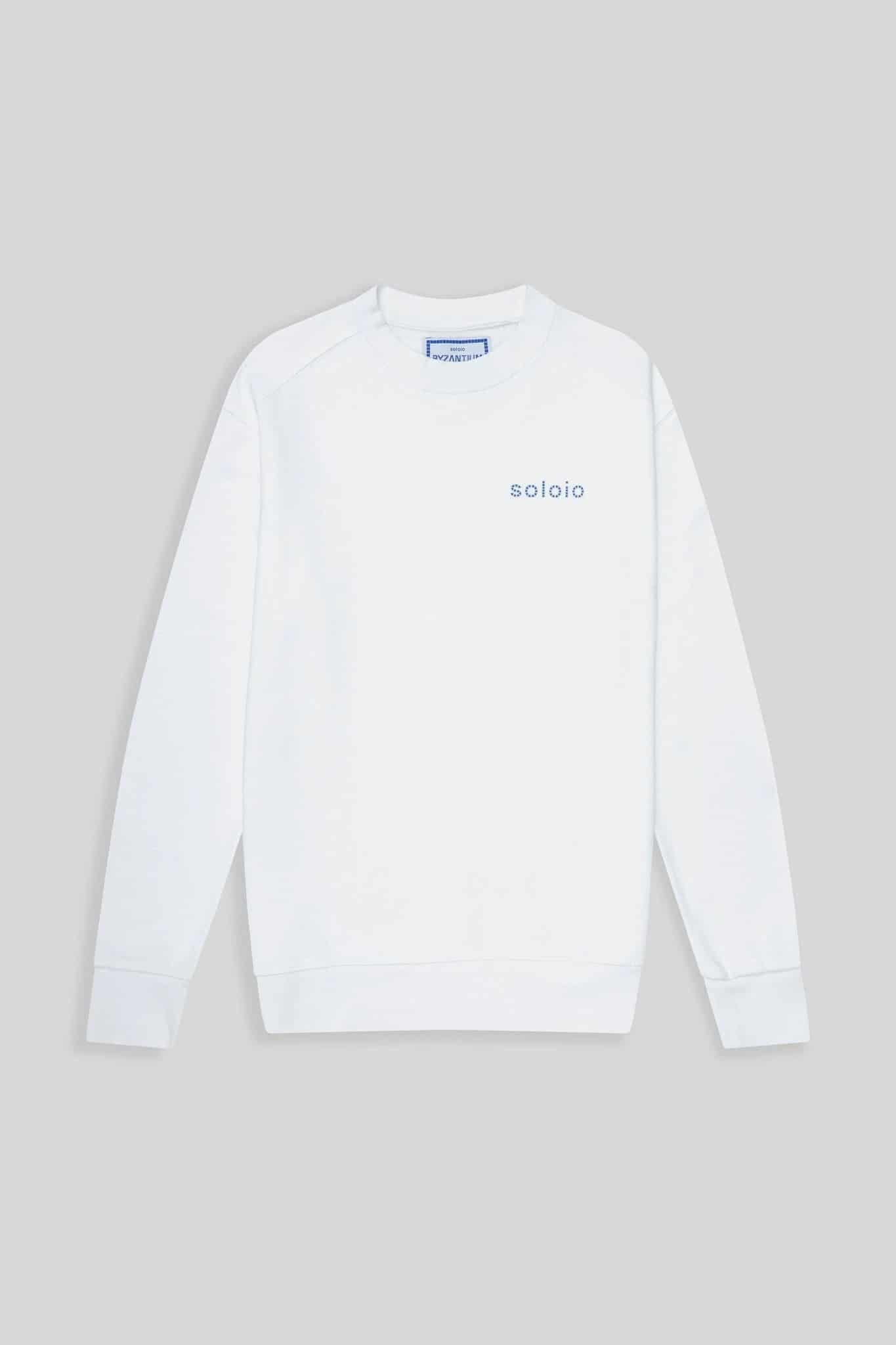 Men's musas sweatshirt white - miniatura 3