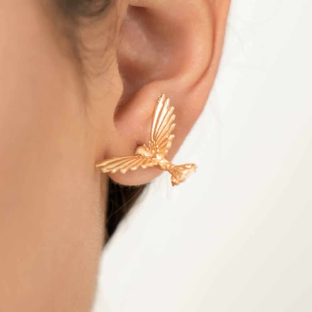 Aretes Colibrí Aliria - miniatura 2