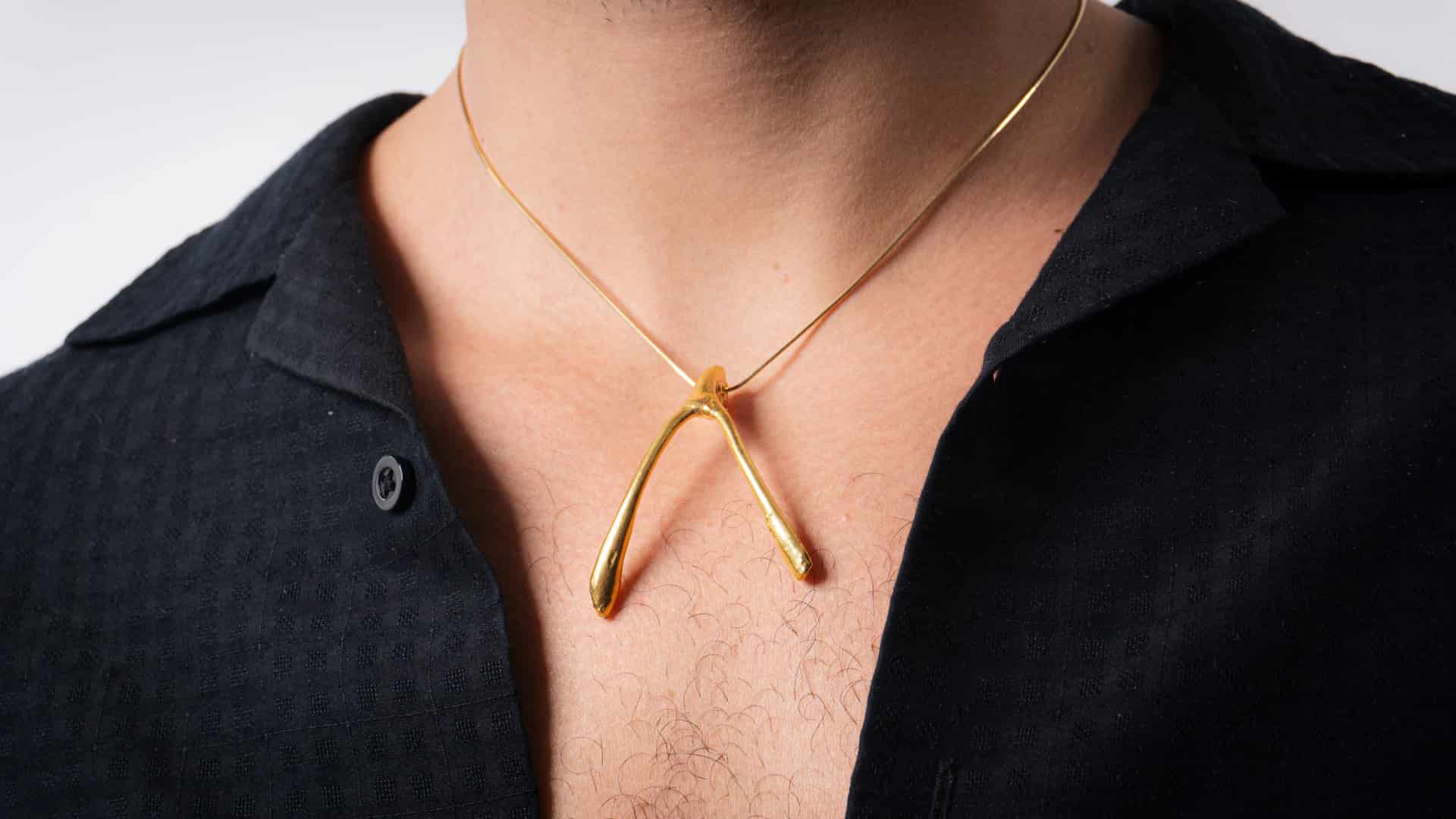 FORTUNE BONE NECKLACE - miniatura 2