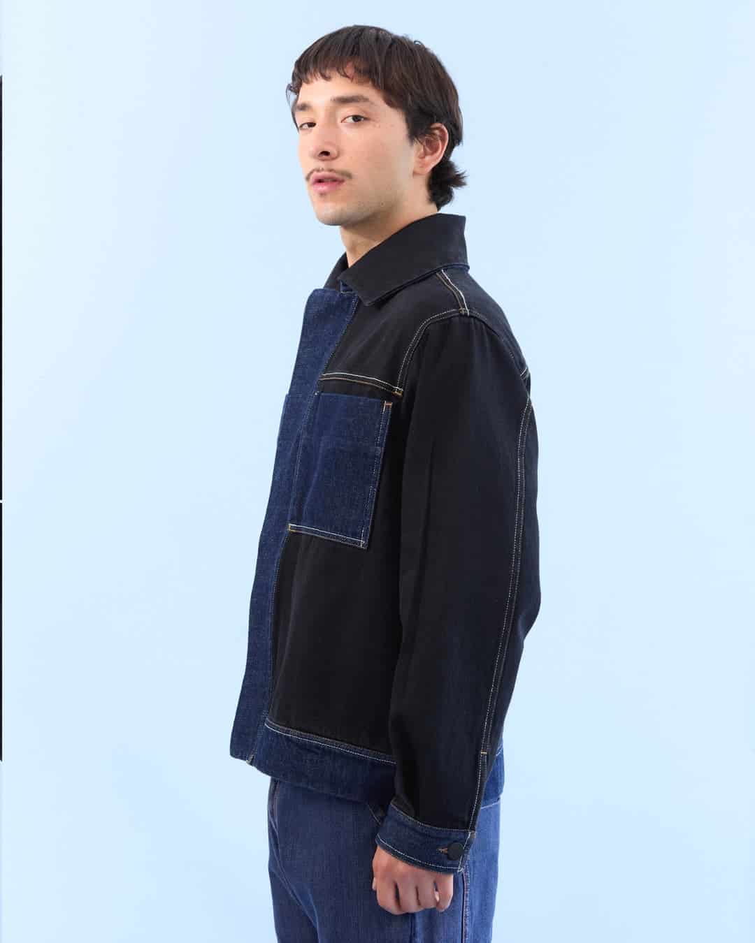 Chaqueta SAMBA NEGRO-AZUL - miniatura 9