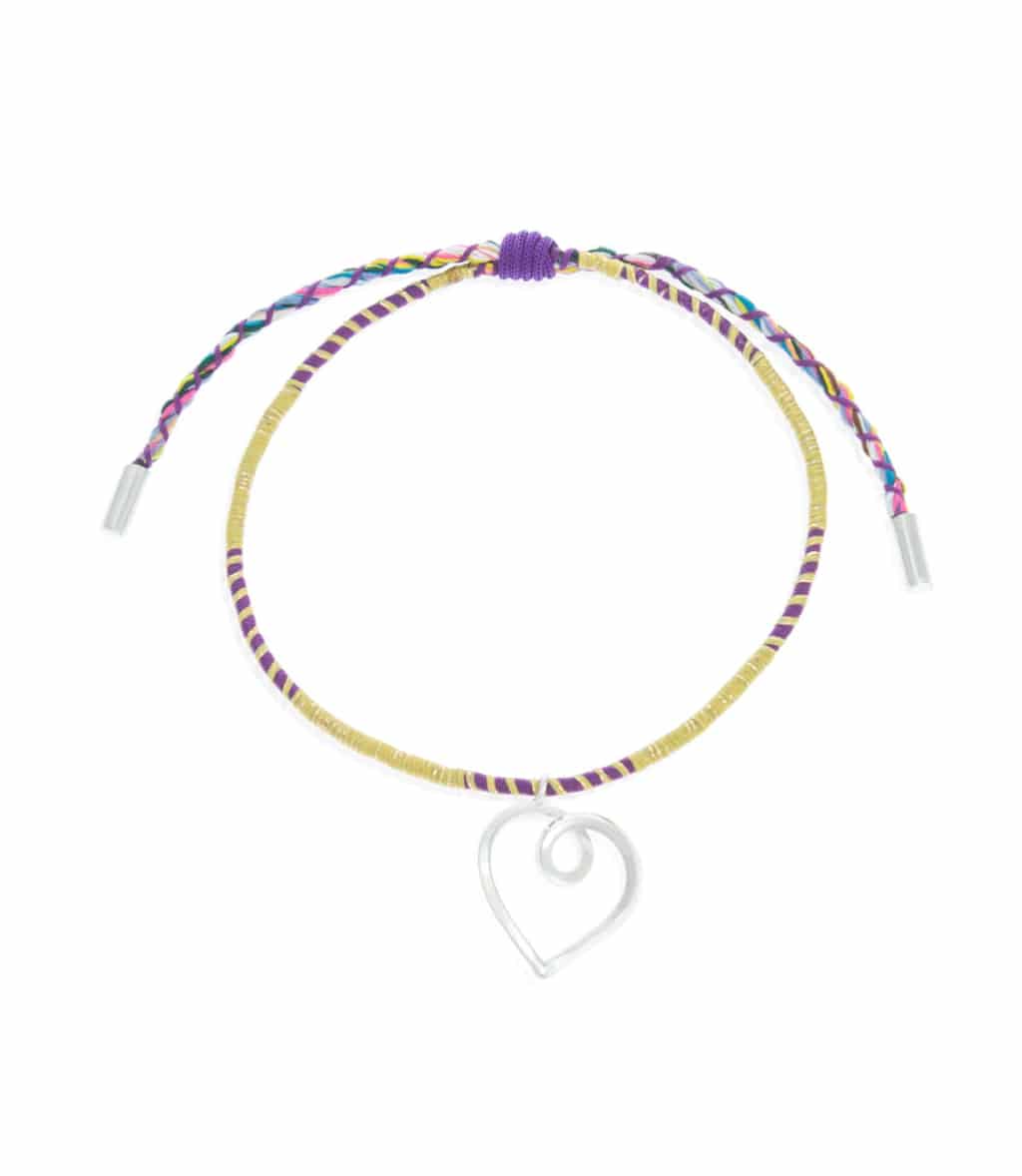 Pulsera Corazón en Plata 925 - miniatura 1