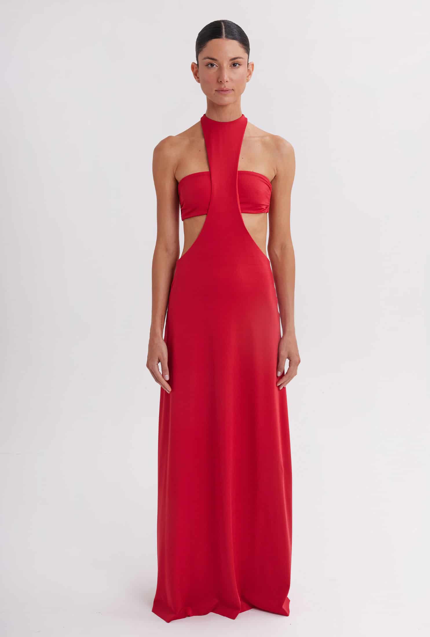 Vestido Mujer Marti Escarlata - miniatura 1
