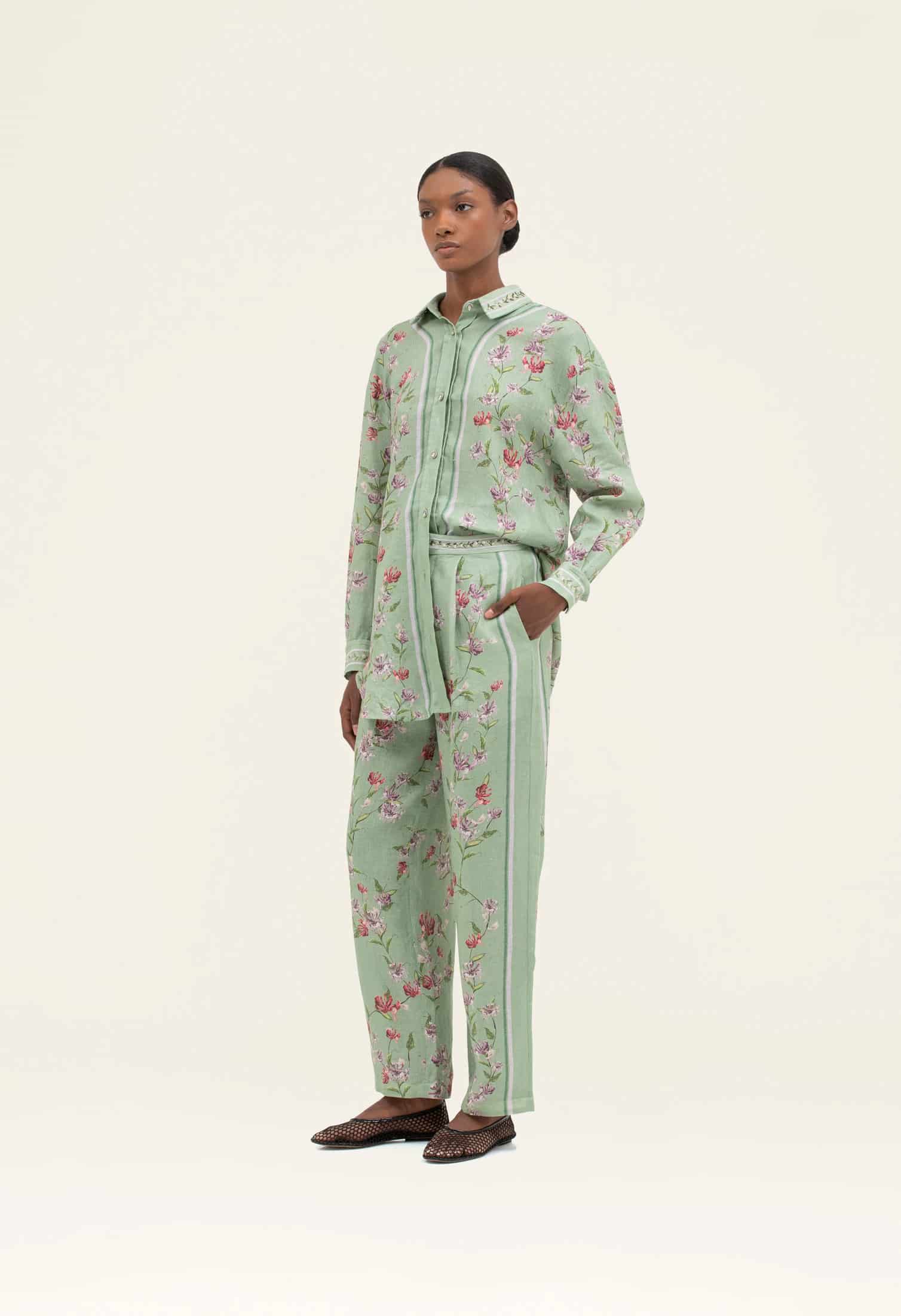 Florecer Honeysuckle Trousers - miniatura 1