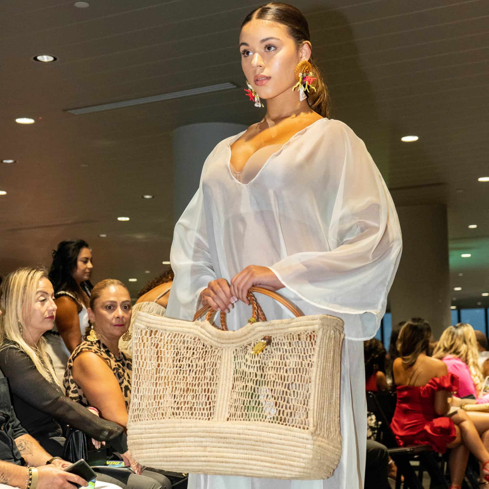Enea Leather Beach Bag - miniatura 6