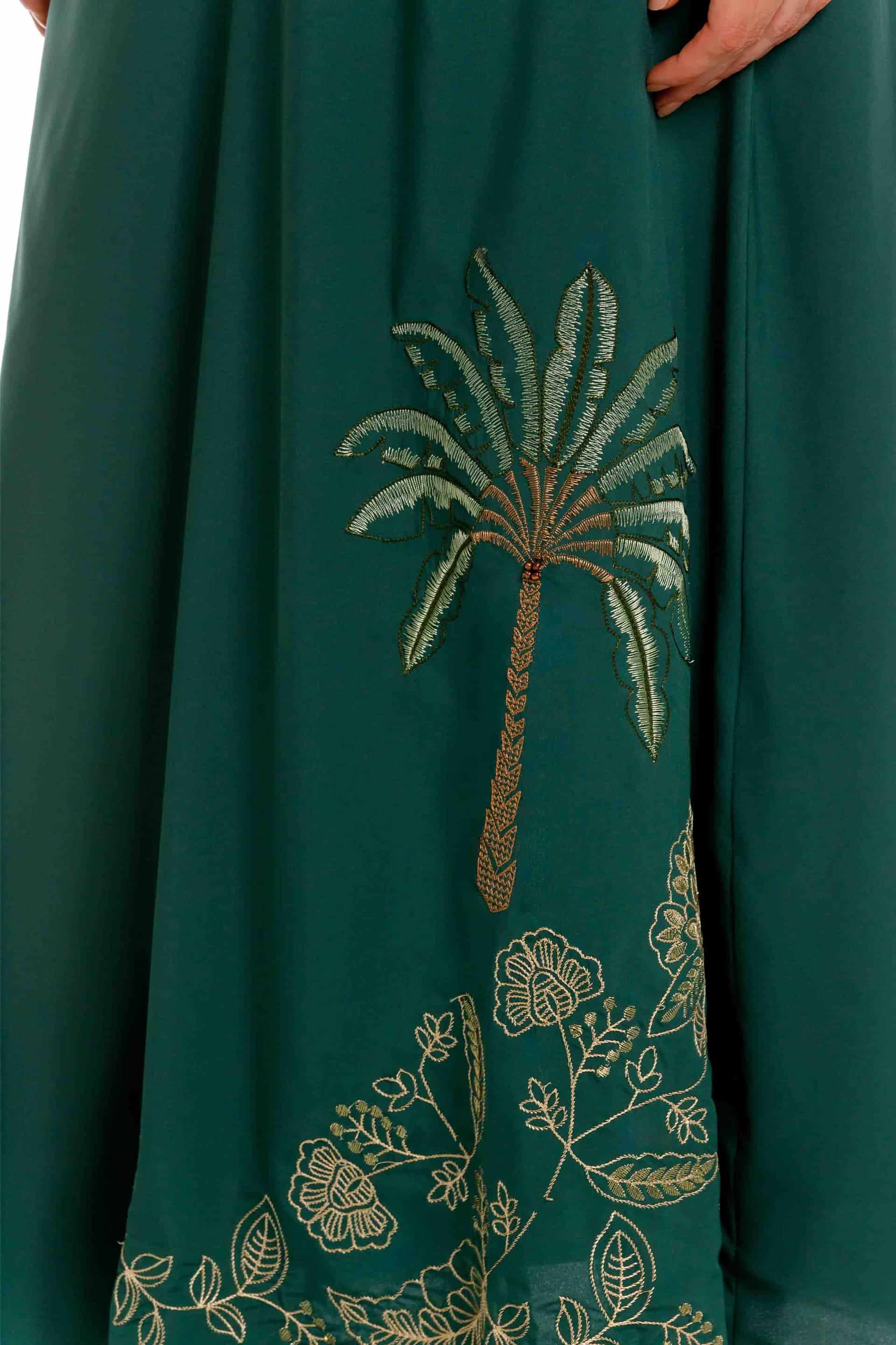 Vestido Brisa Palms Verde - miniatura 3