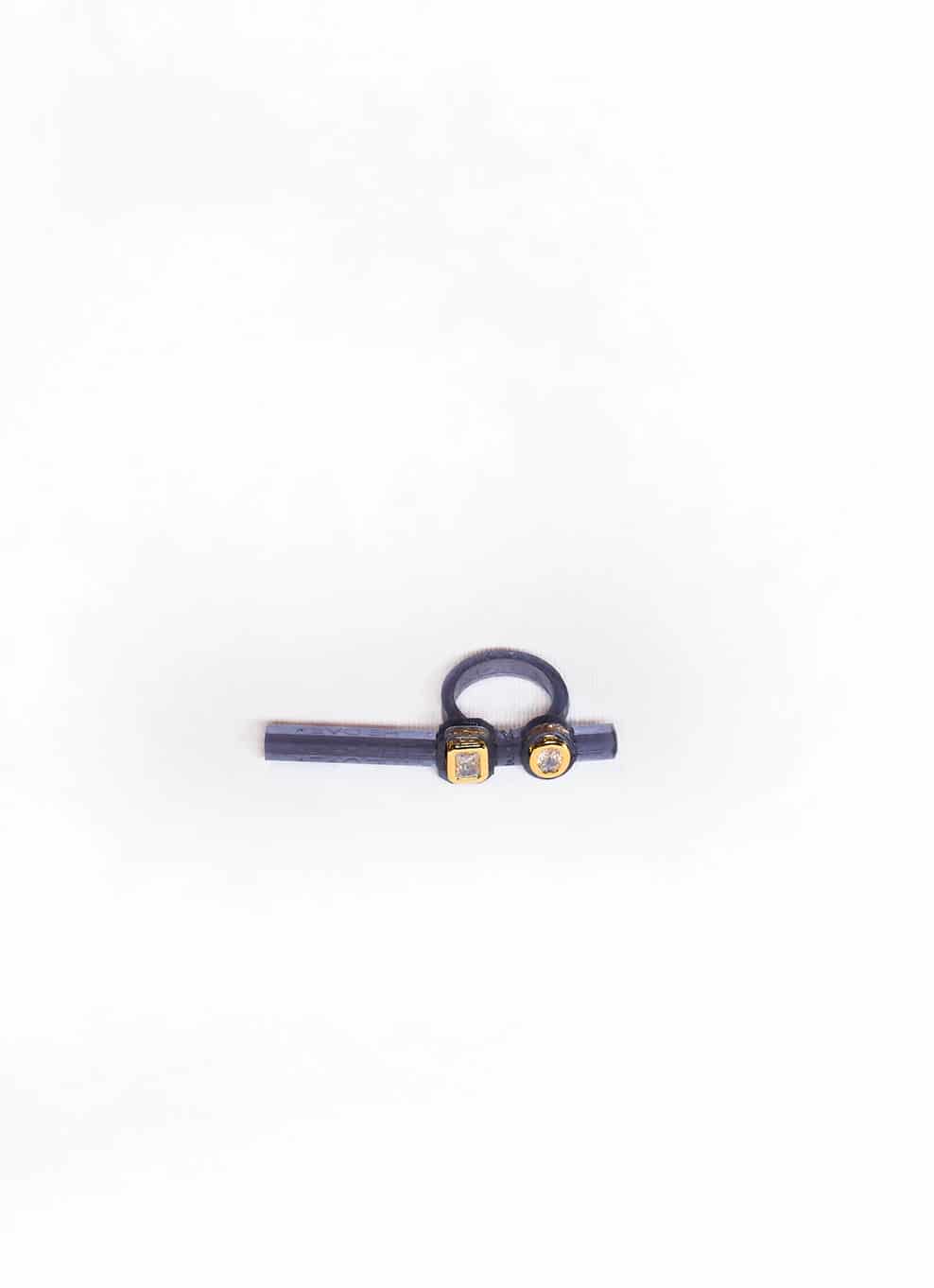 JVxTH - BAR SMOKY RING - miniatura 2